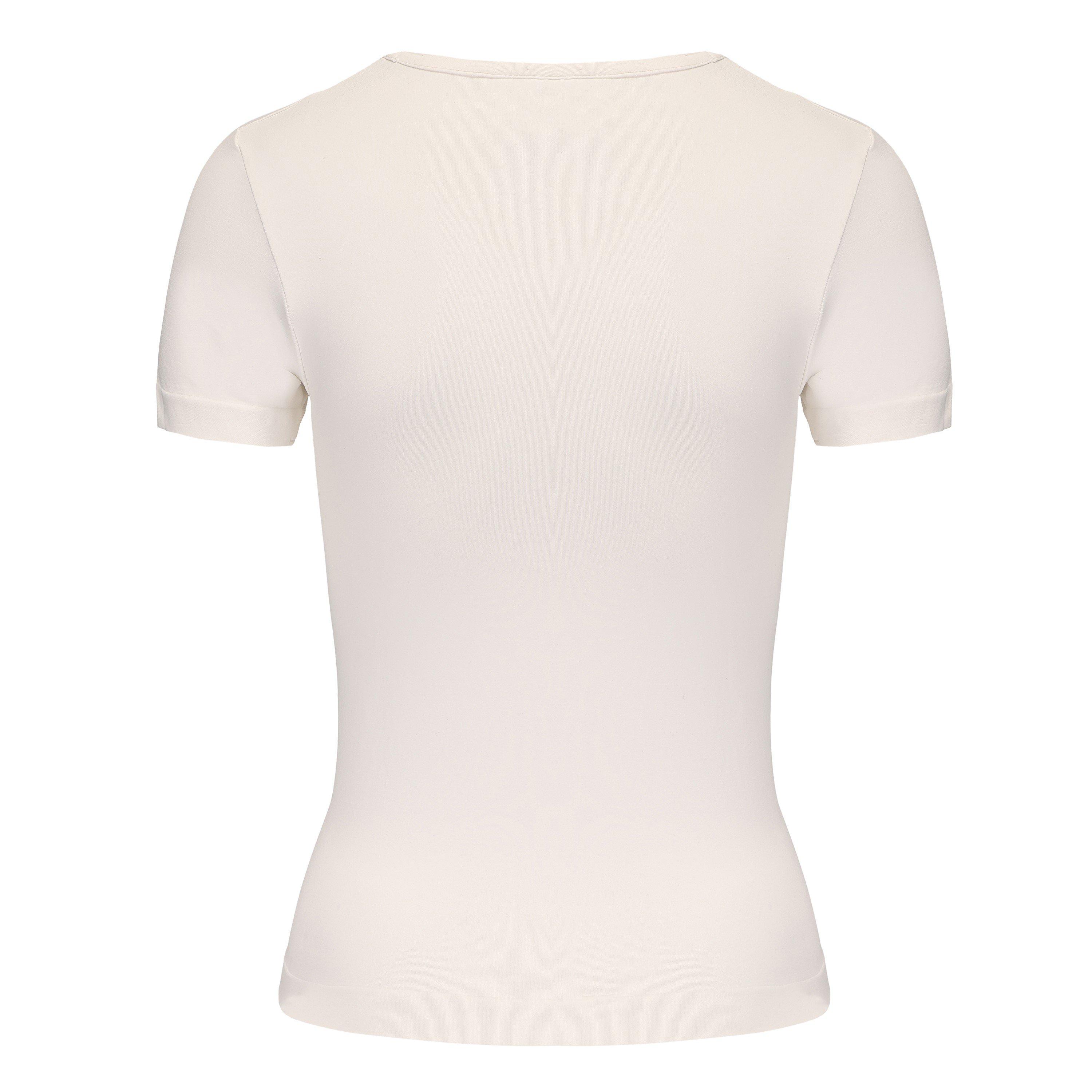 Nacreous/Sugar - Slazenger - Fit Short Sleeve T-shirt Womens - 8