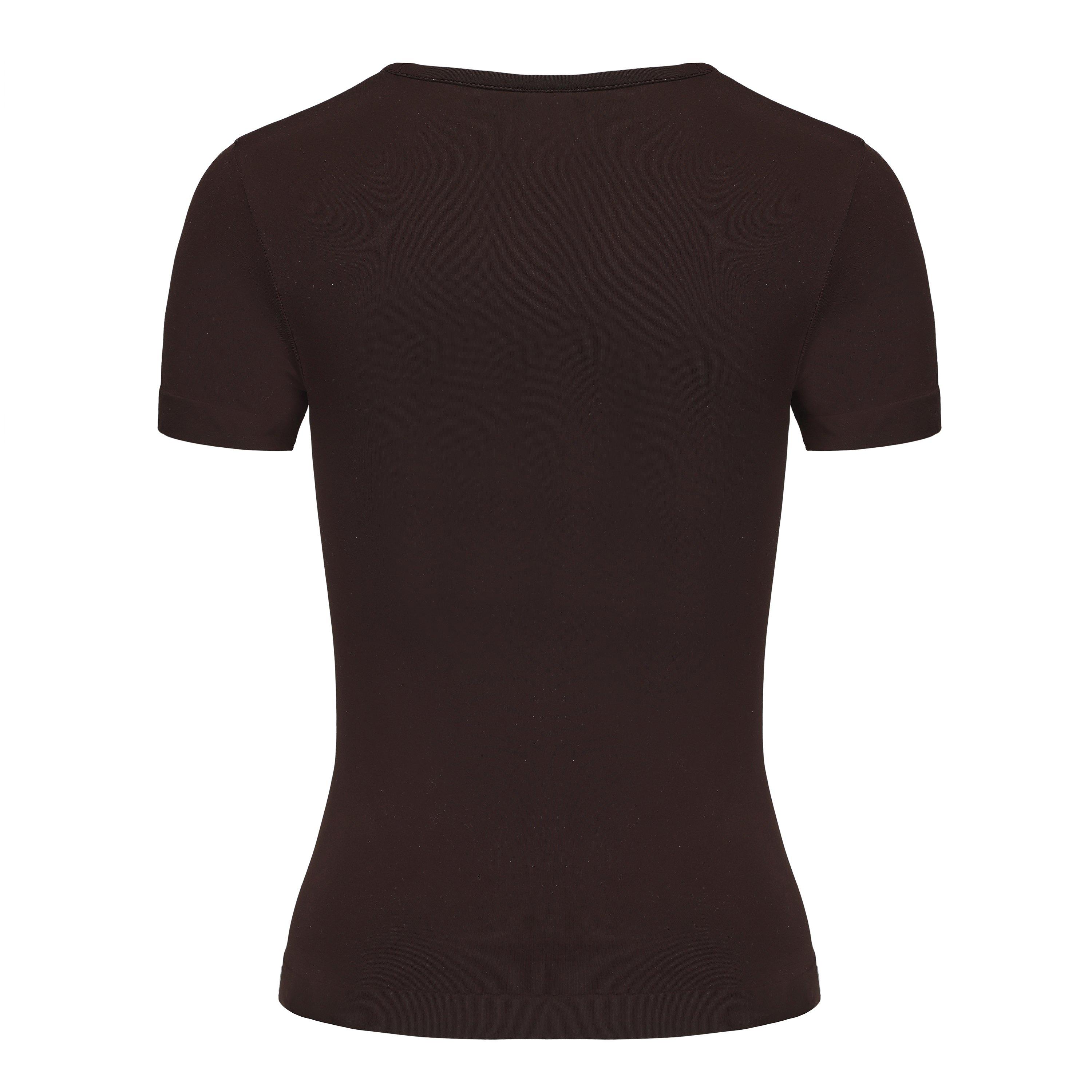 Schokolade/Zucker - Slazenger - Fit Short Sleeve T-shirt Womens - 3