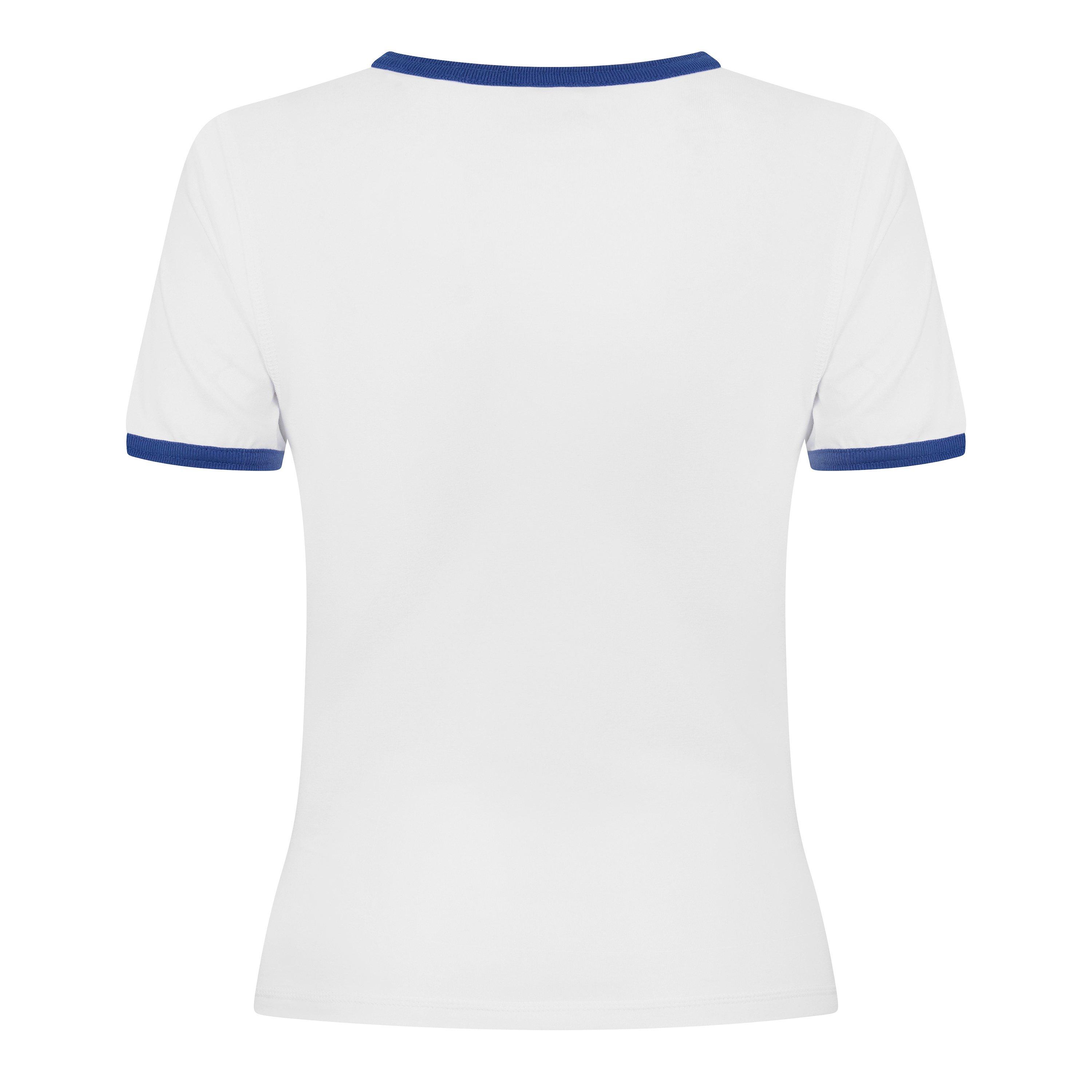 White - Casablanca - Casa Ringer Tee Ld64 - 2