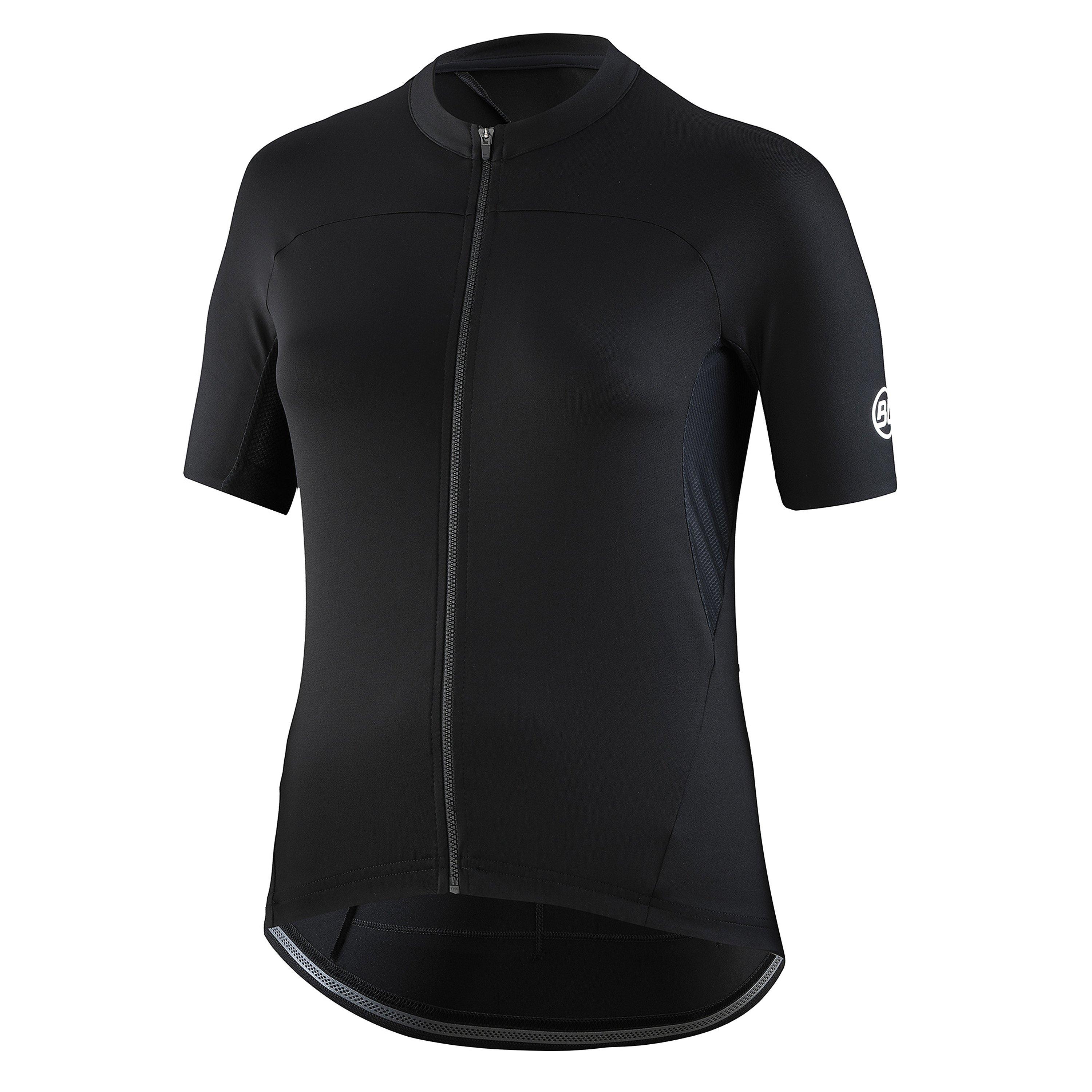 Bicycle Line Women's Karol Short Sleeve Cycling Jersey - Black - 12 (M)