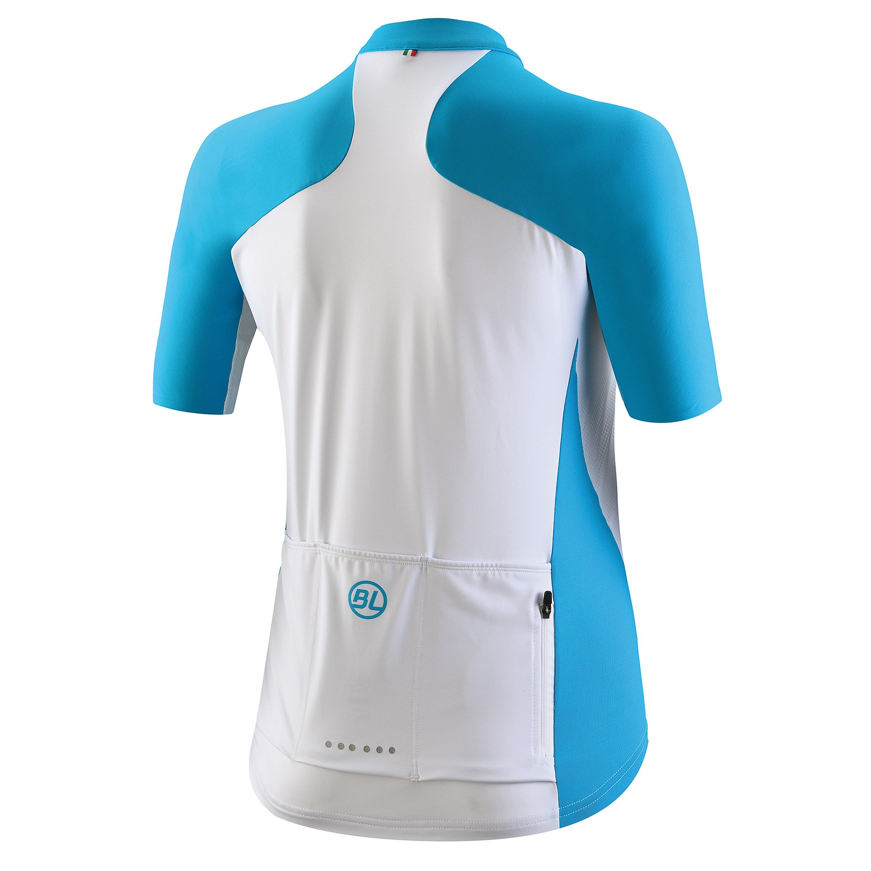 Turquoise - Bicycle Line - Women's KAROL Short Sleeve Cycling Jersey - 2