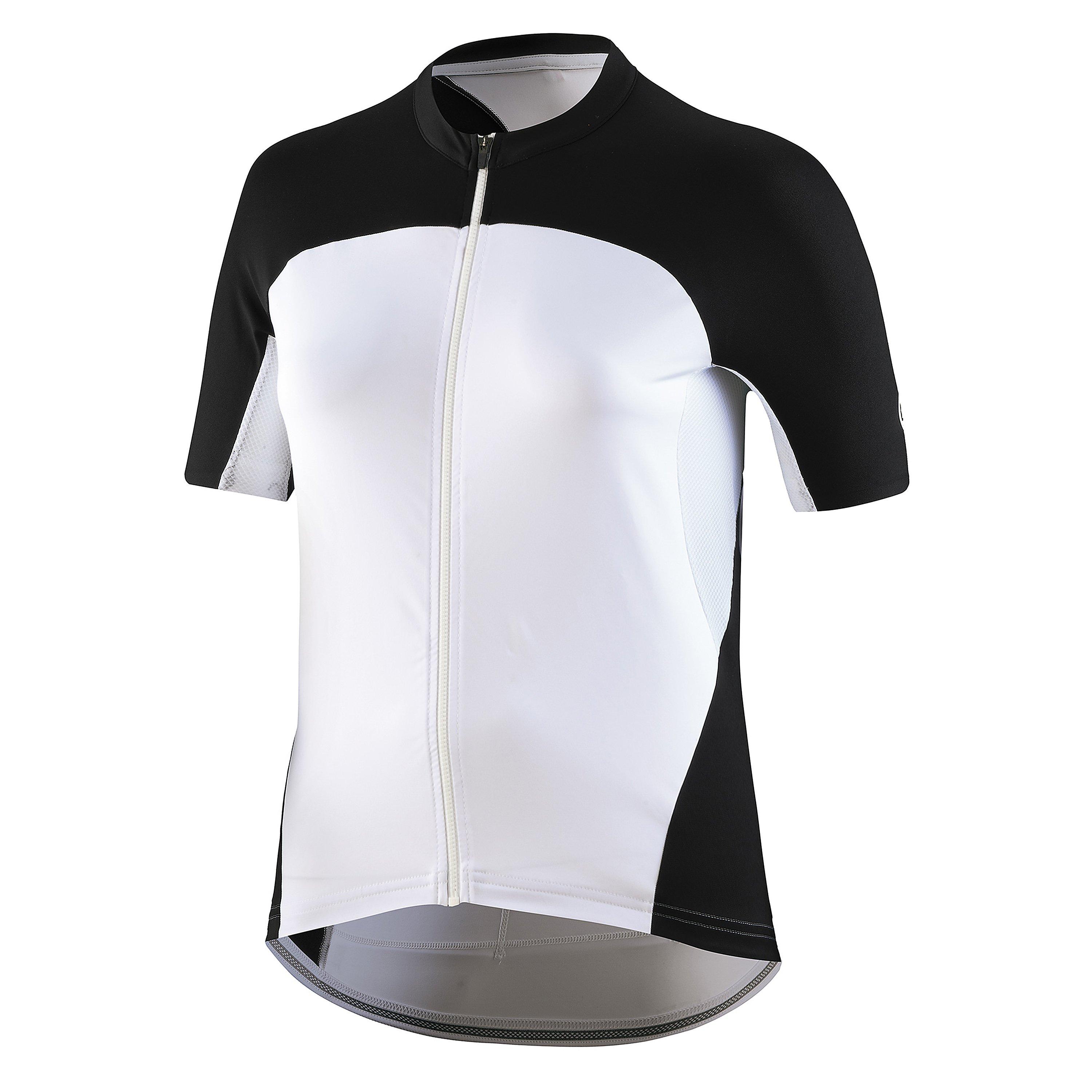 Bicycle Line Women's Karol Short Sleeve Cycling Jersey - Black/White - 8 (XS)