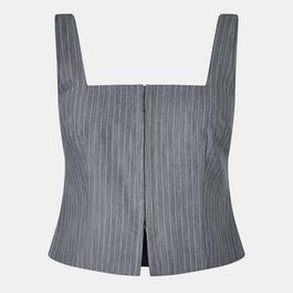 Jack Wills Pinstripe Top Ld54