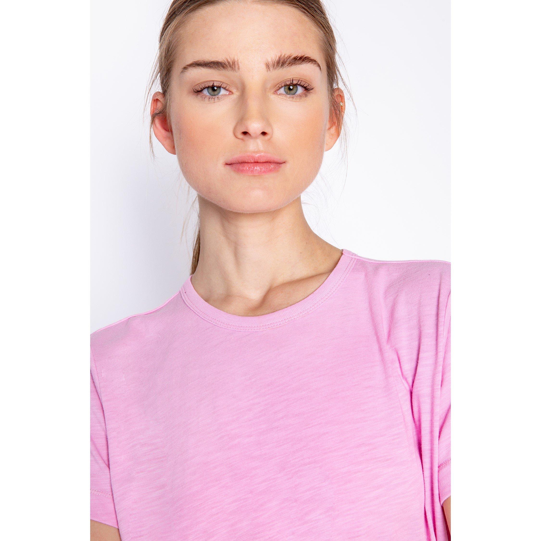 Puderpink - PJ Salvage - Salvage Back To Basics Short Sleeve Crew Neck Tee - 7