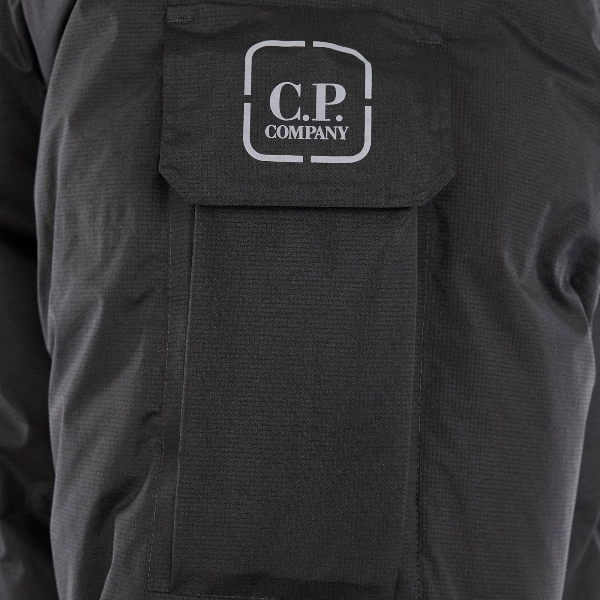 Black 999 - CP Company Metropolis - Men's Pertex Hooded Medium Puffer Jacket - 4