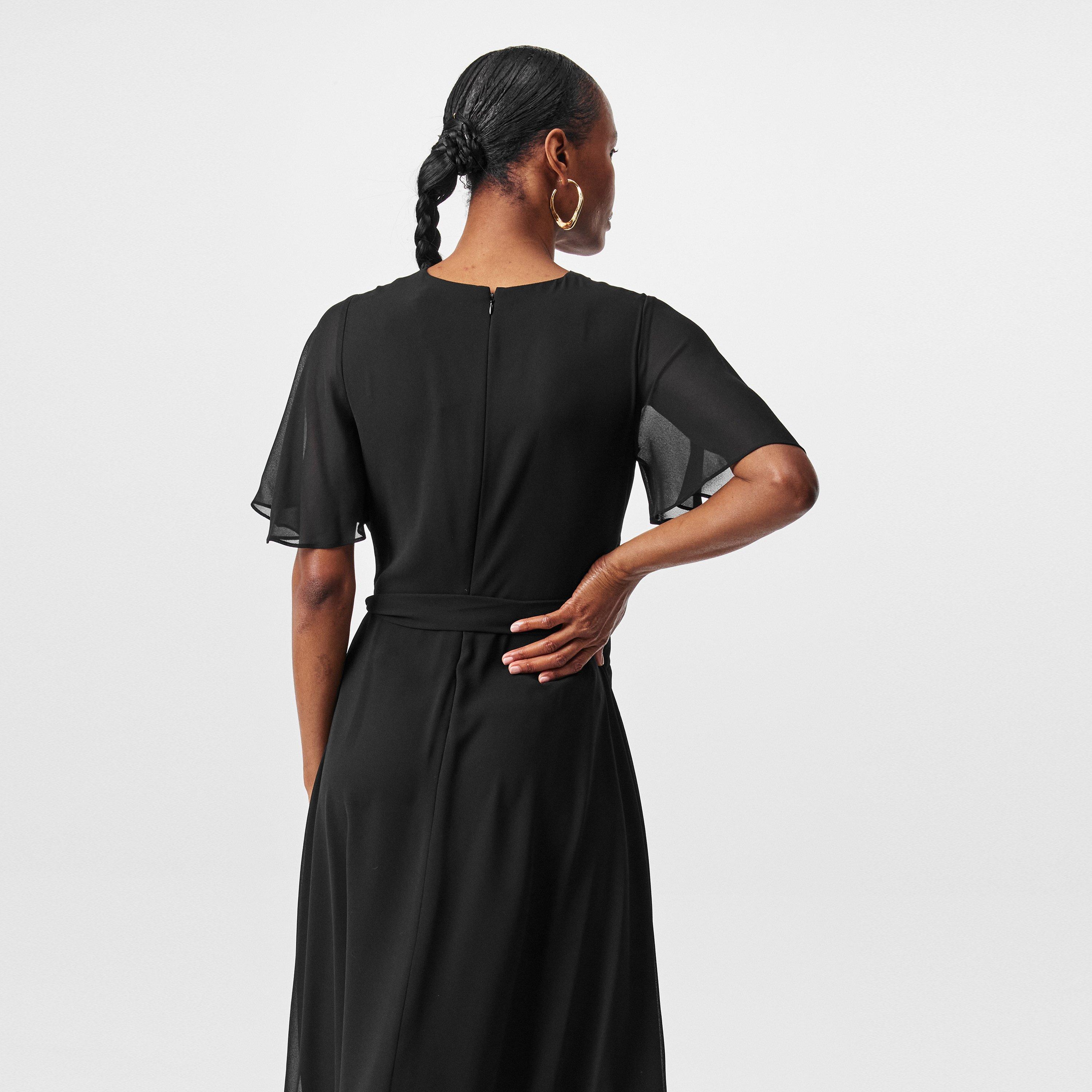 Black - Lauren by Ralph Lauren - Women's Abel A Line Dress - 4