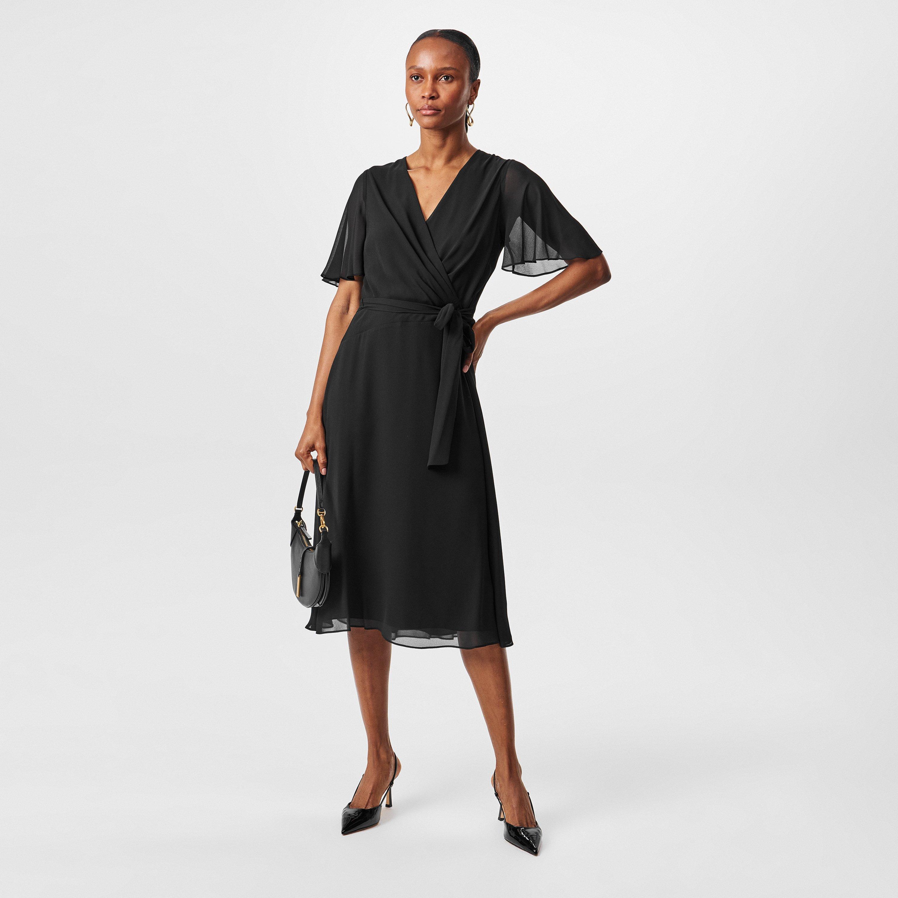 Black - Lauren by Ralph Lauren - Women's Abel A Line Dress - 6