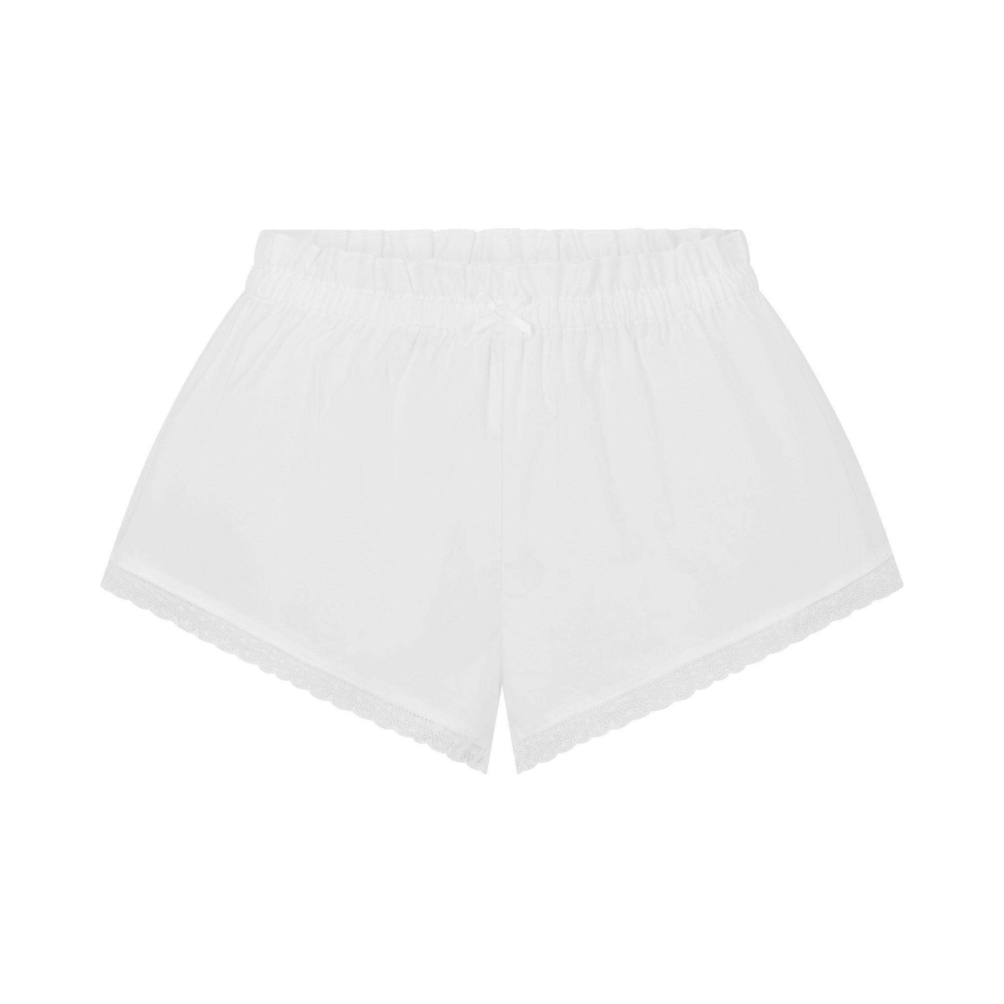 SNOW - SKIMS - Women's Woven Tracksuit Shorts - 1