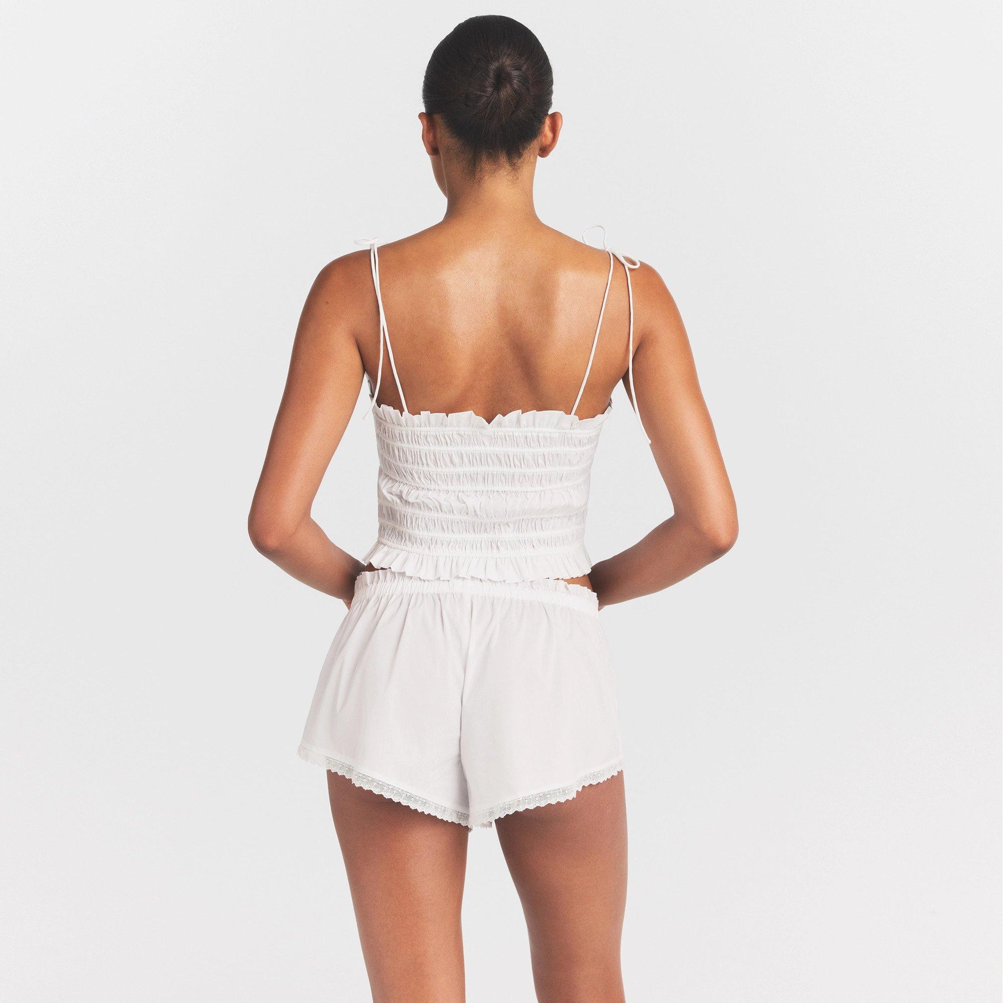 SNOW - SKIMS - Women's Woven Tracksuit Shorts - 3