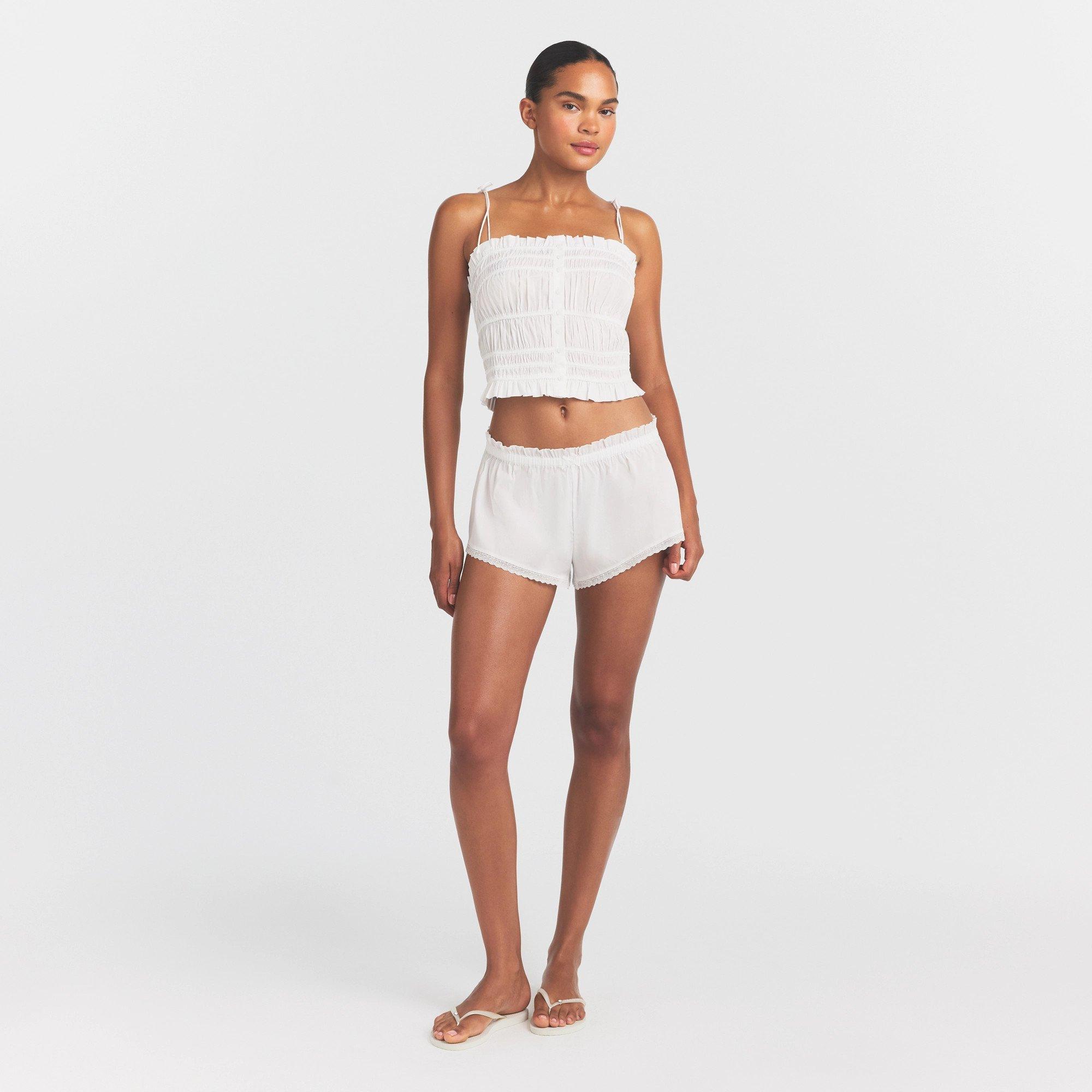 SNOW - SKIMS - Women's Woven Tracksuit Shorts - 5