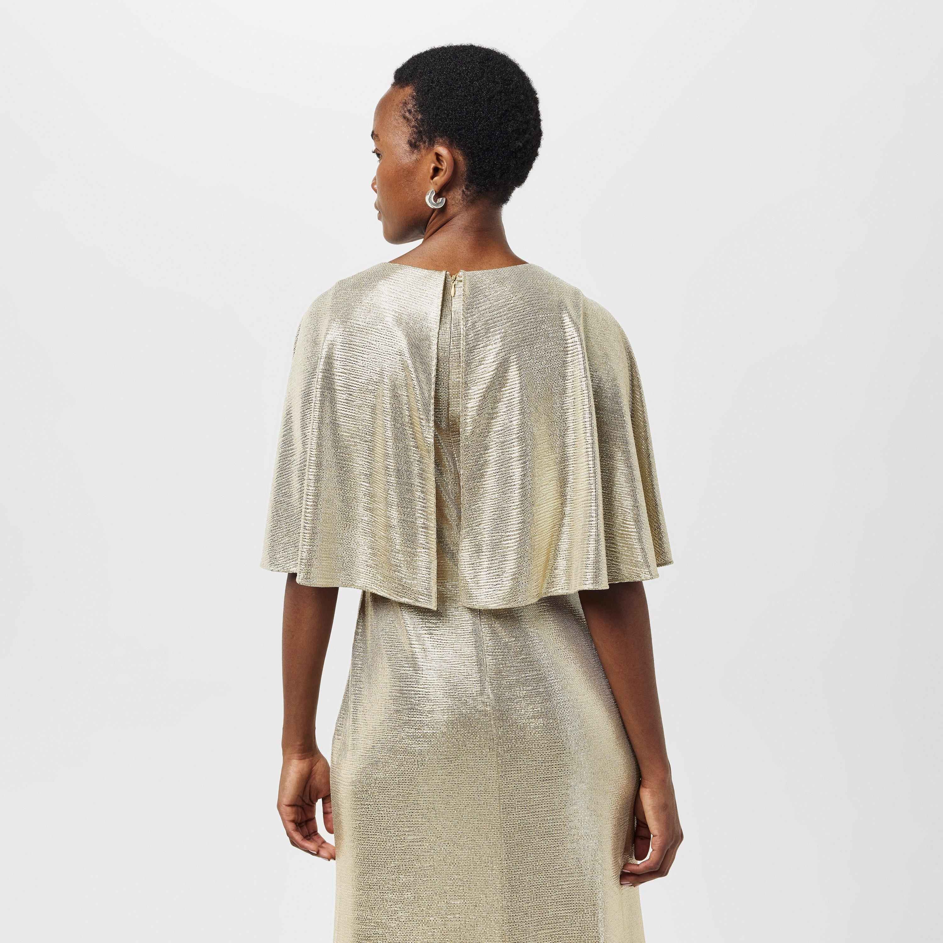 Birch Tan/Gold - Lauren by Ralph Lauren - Women's Real Leather Phinya Ball Gown - 4