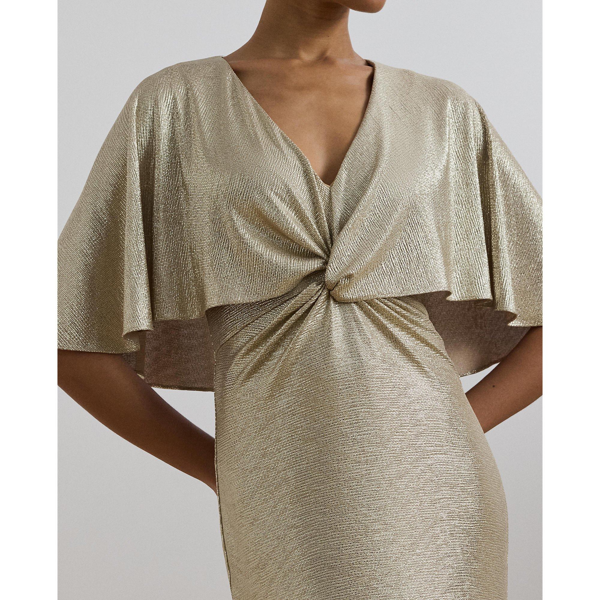 Birch Tan/Gold - Lauren by Ralph Lauren - Women's Phinya Ball Gown - 6