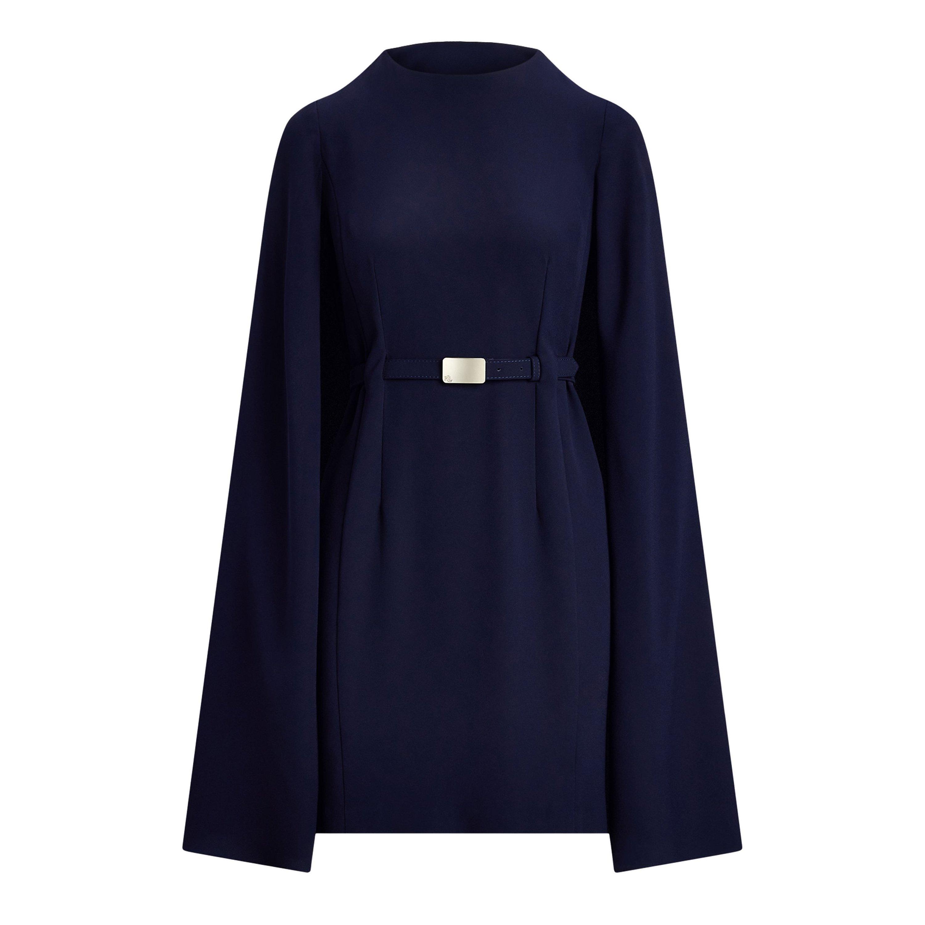 Lauren By Ralph Lauren Women's Rayzelle Dress - Navy - 8 (XS)