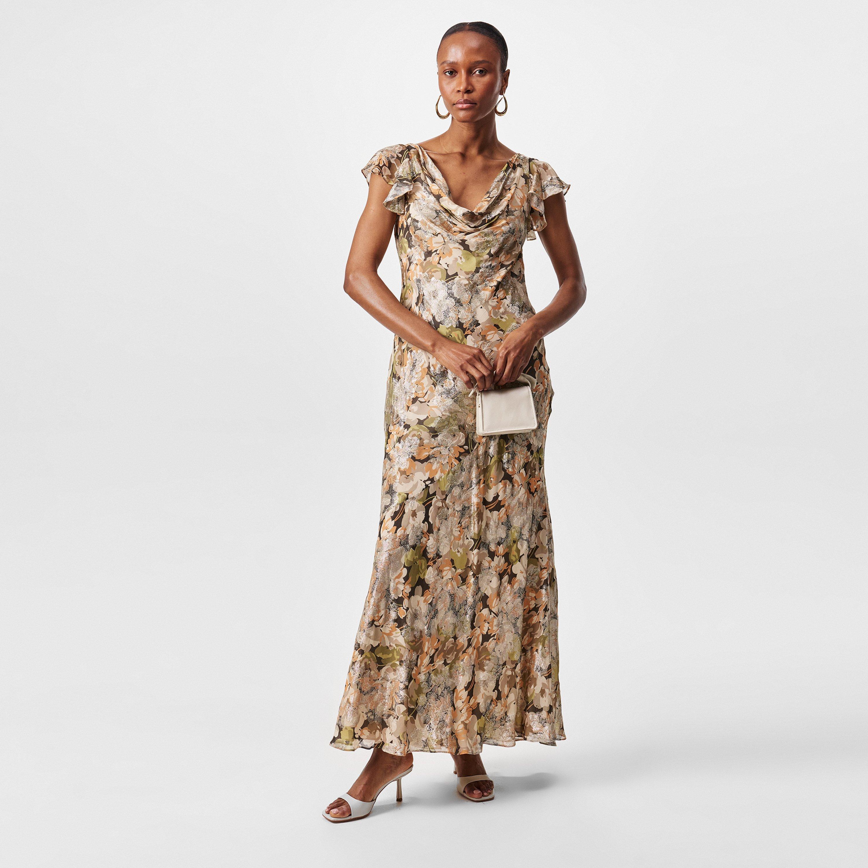 Green Multi - Lauren by Ralph Lauren - Lusita Gown - 6