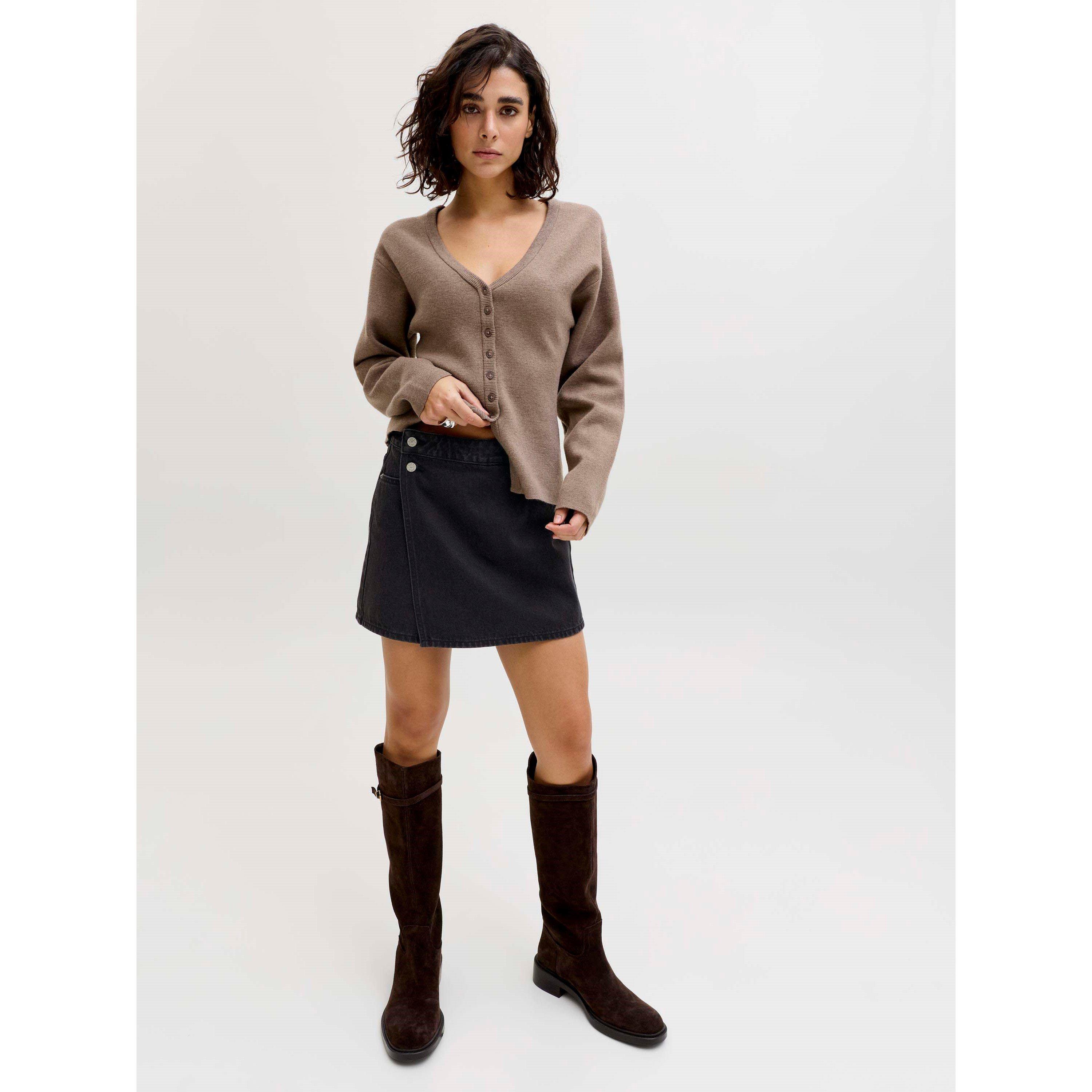 Crni trapke - JJXX - JJXX Greta Hw Denim Ld63 - 3