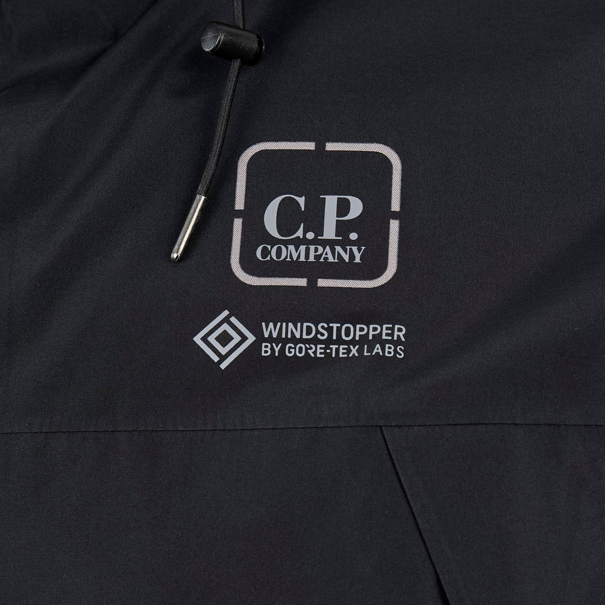 Black 999 - CP Company Metropolis - Men's Gore-Tex Windproof Hooded Medium Puffer Jacket - 4