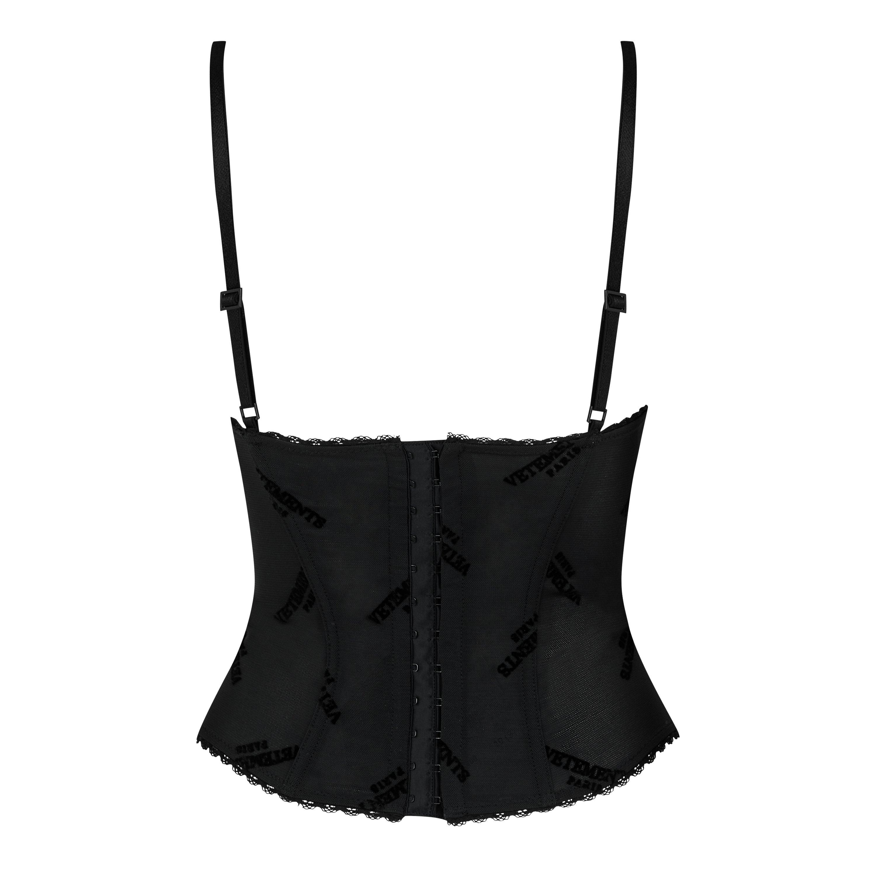 Black - VETEMENTS - Women's Corset Top - 2