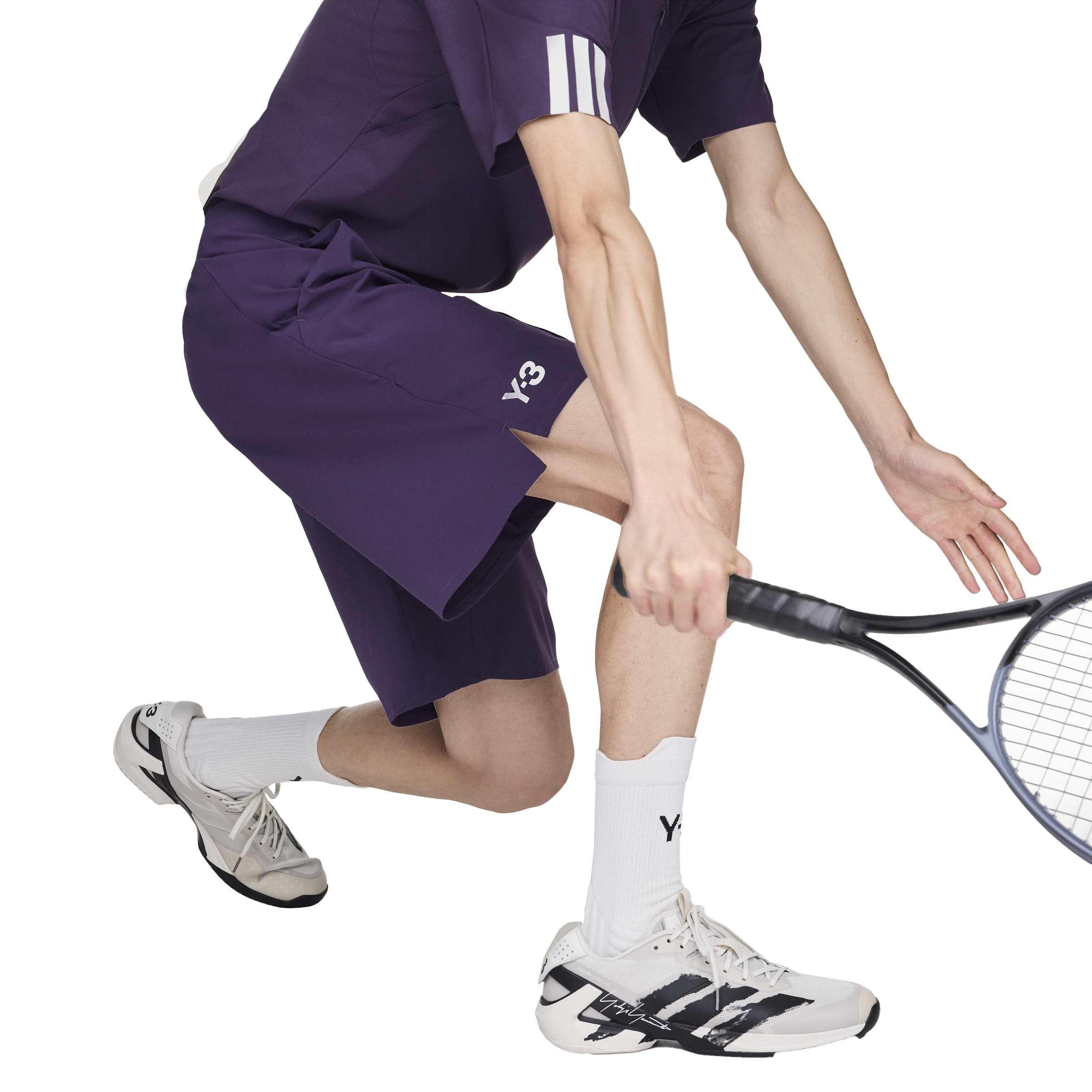 aurora plum - Y3 - Adidas Y-3 Tennis Er Sn64 - 4