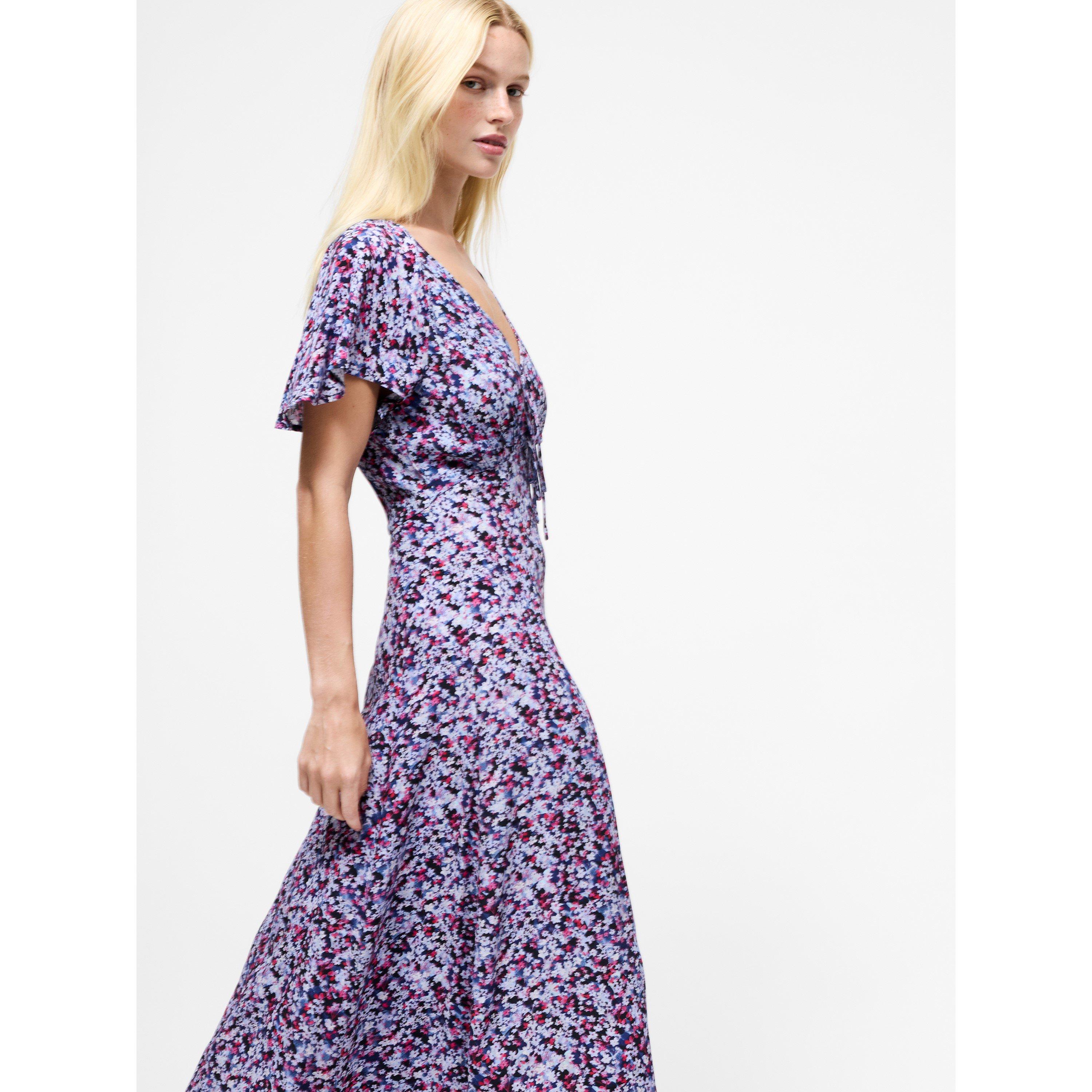 Blue Multi - French Connection - Women's Lizzy Maxi Dress - 2