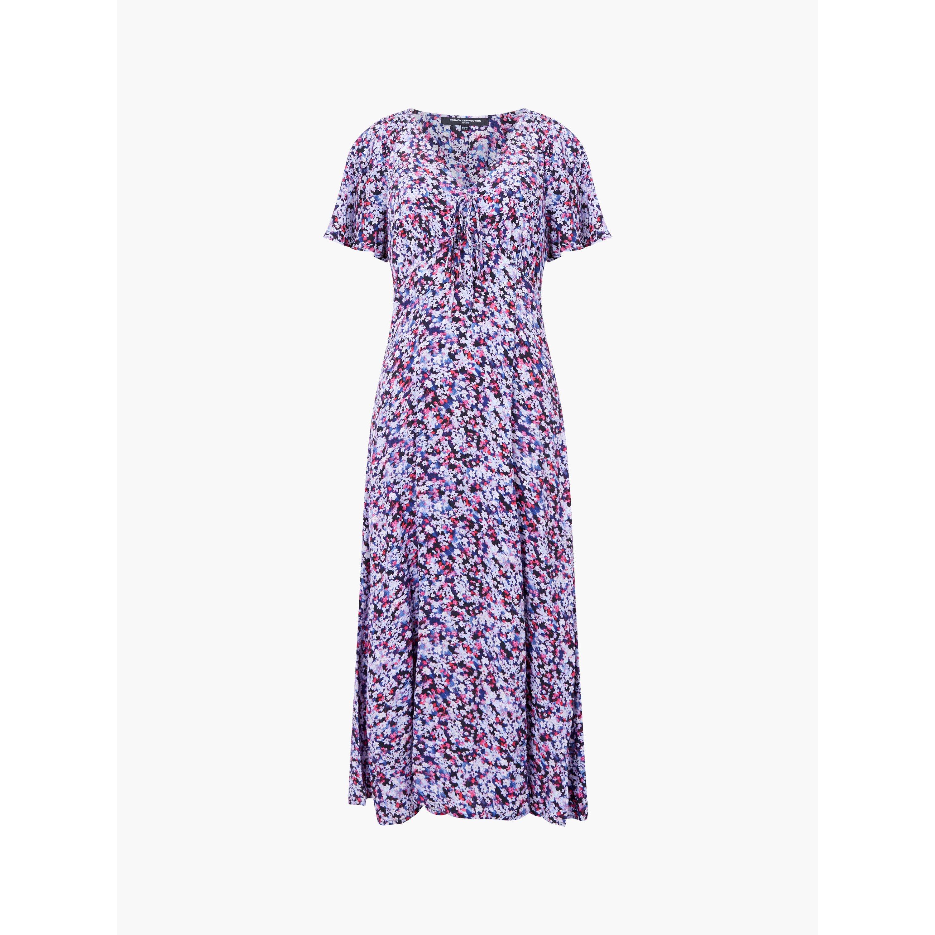 Blue Multi - French Connection - Women's Lizzy Maxi Dress - 4