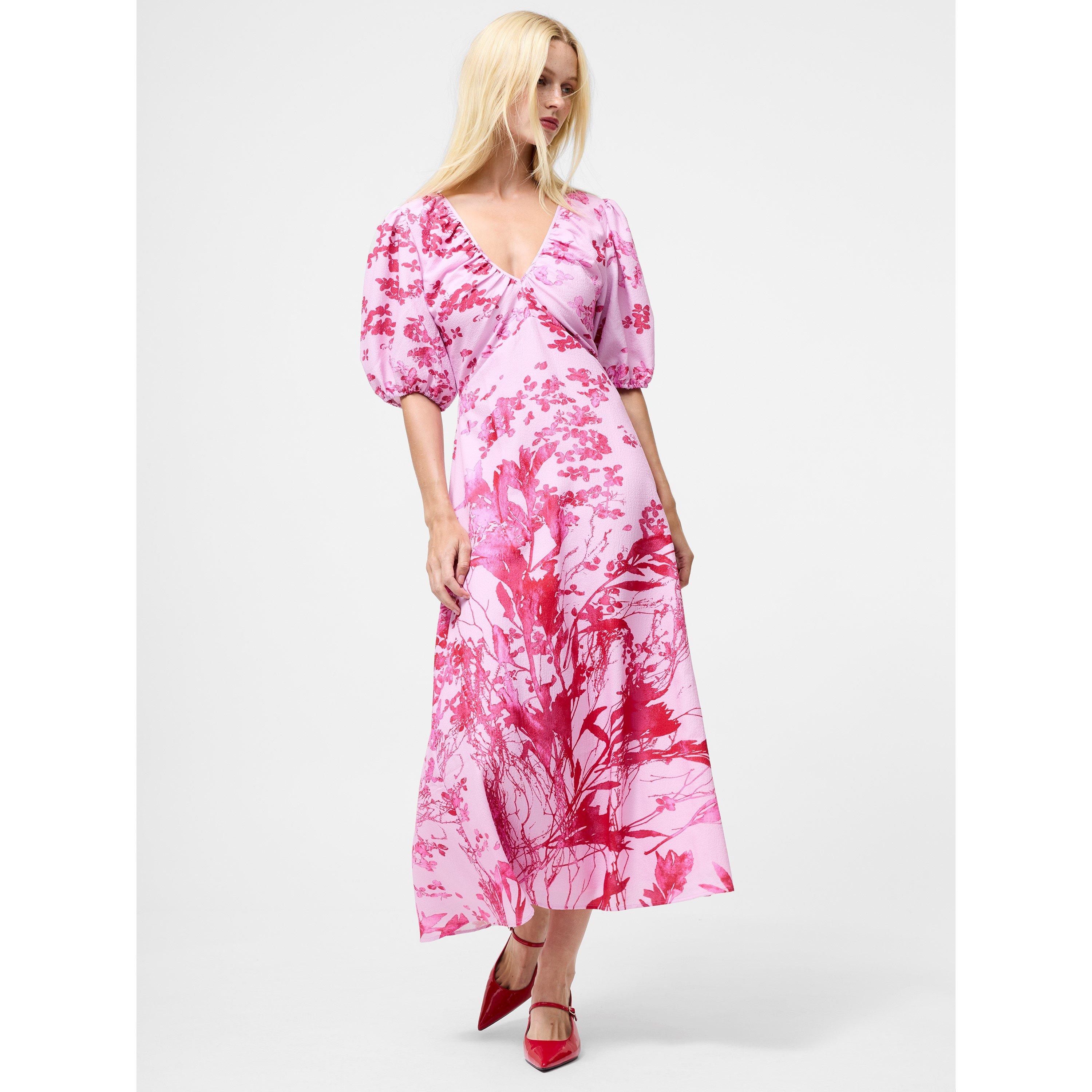 French Connection Women's Isla Maxi Dress - Pink - 14 (L)