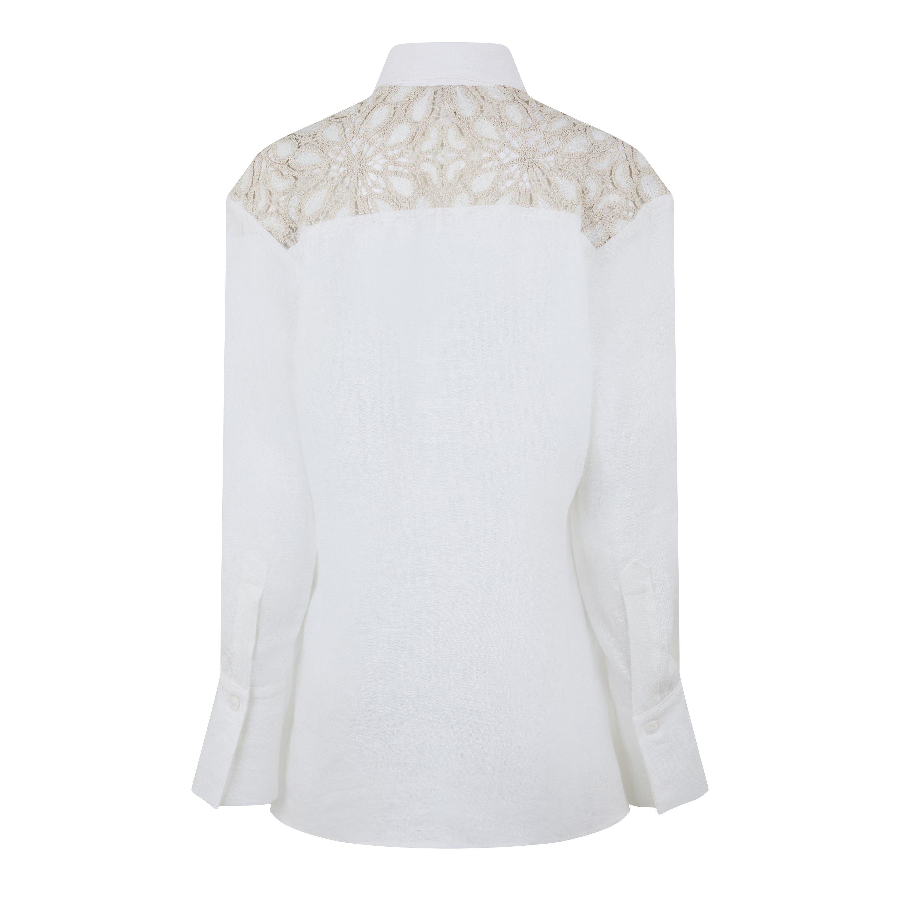 Ecru - JBQ - Women's Haven Long-Sleeve Plain Shirt - 2