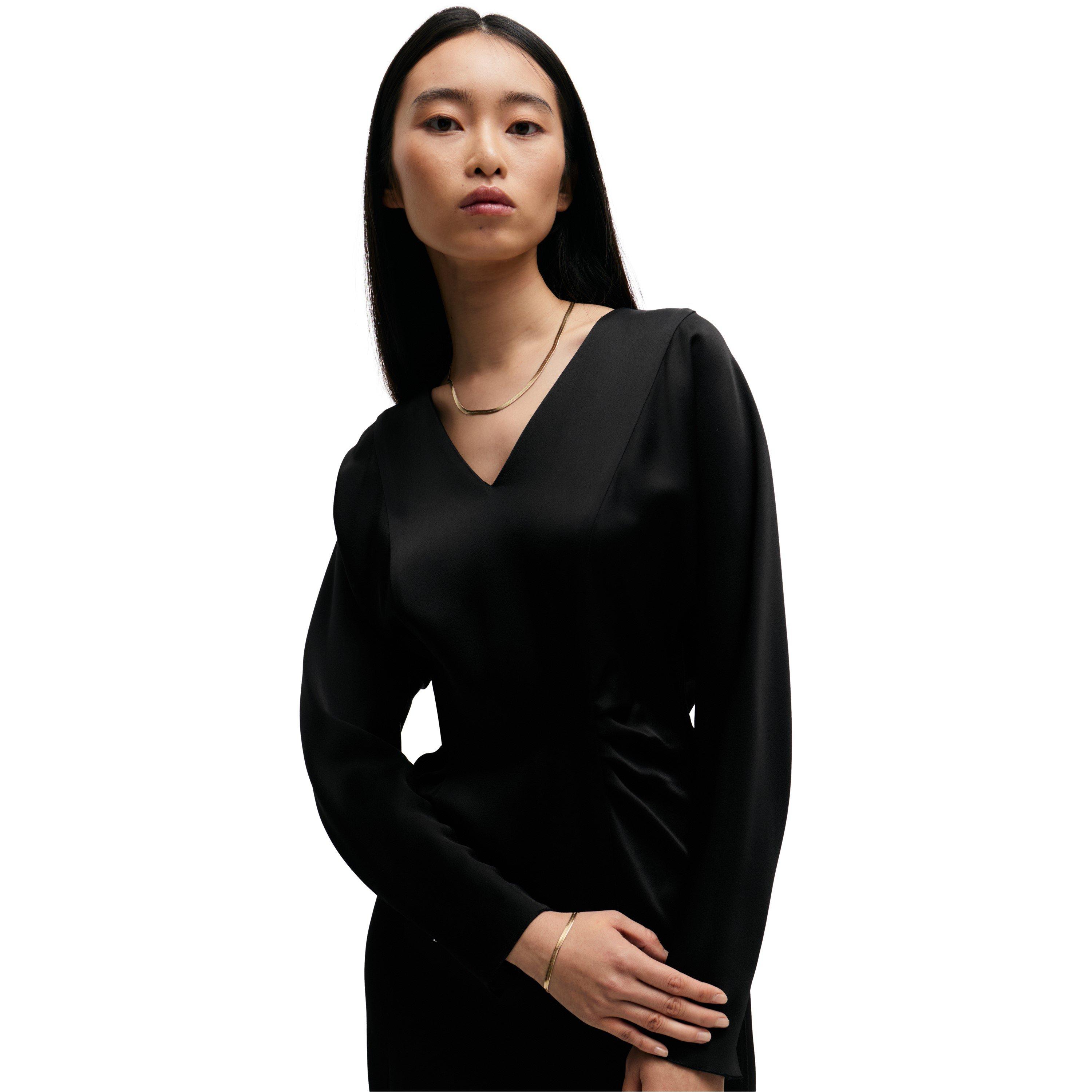 Black - Boss - Women's Daniki A Line Dress - 4