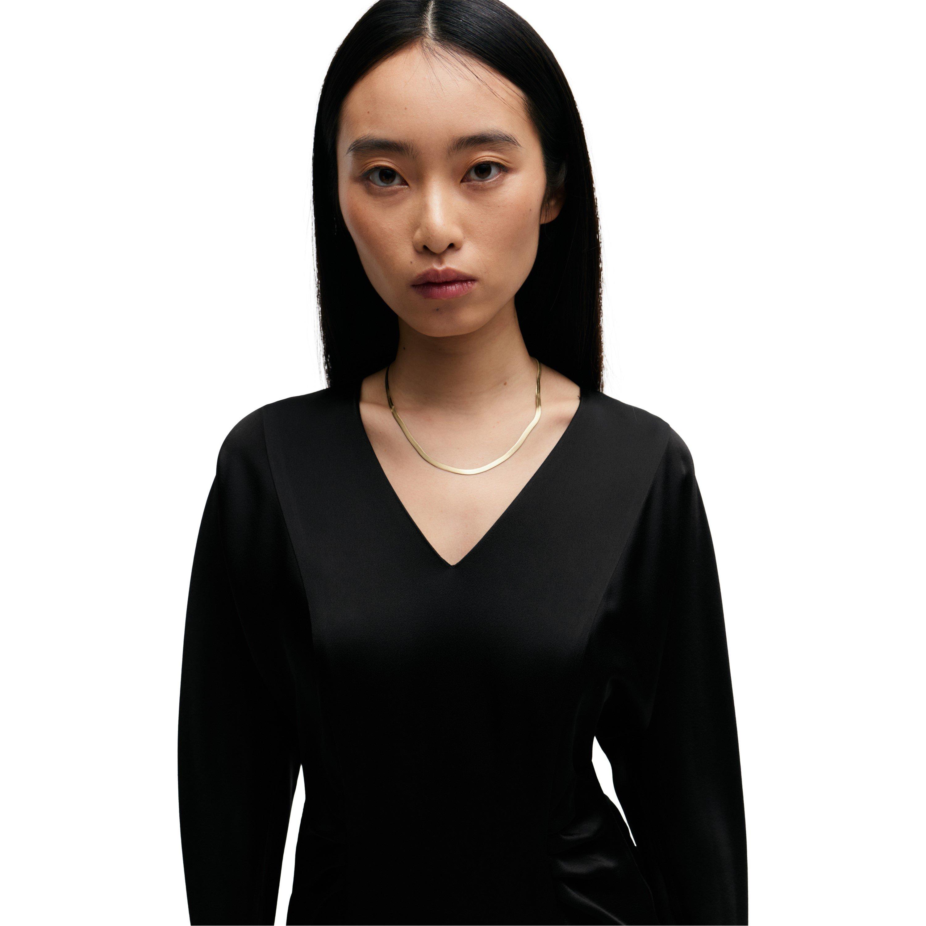 Black - Boss - Women's Daniki A Line Dress - 5