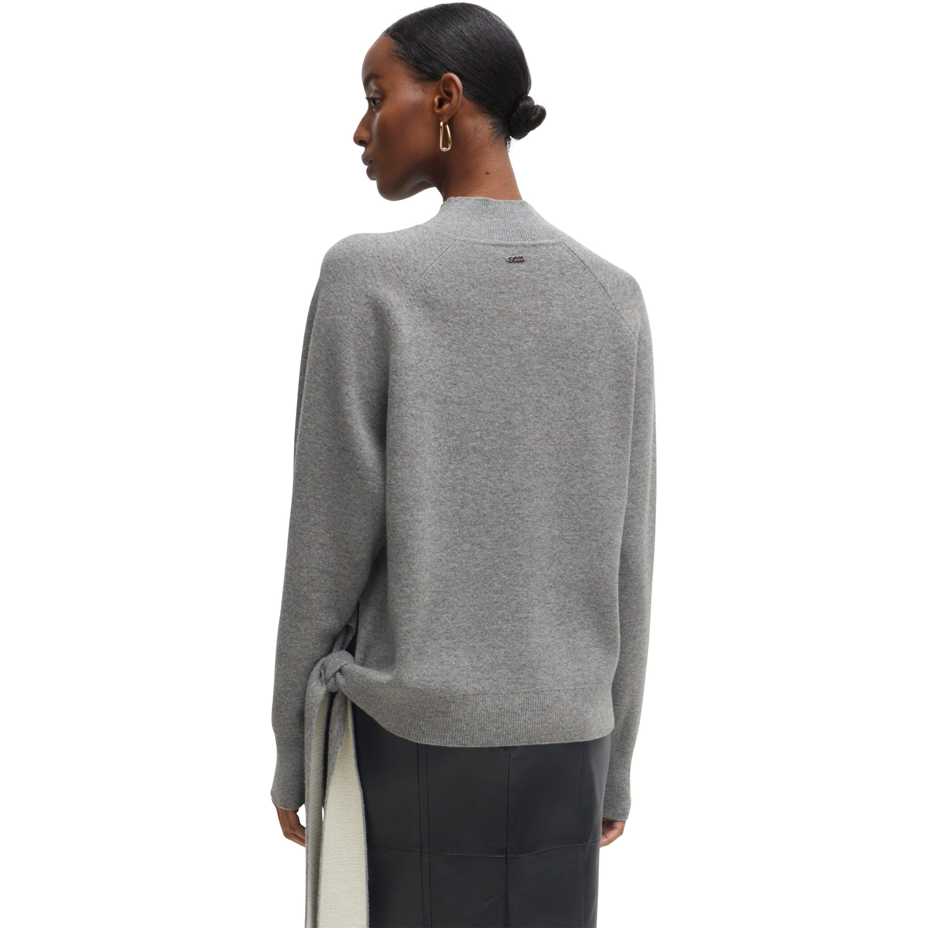 Silver - Boss - Women's Framissy Knitwear Jumper - 2