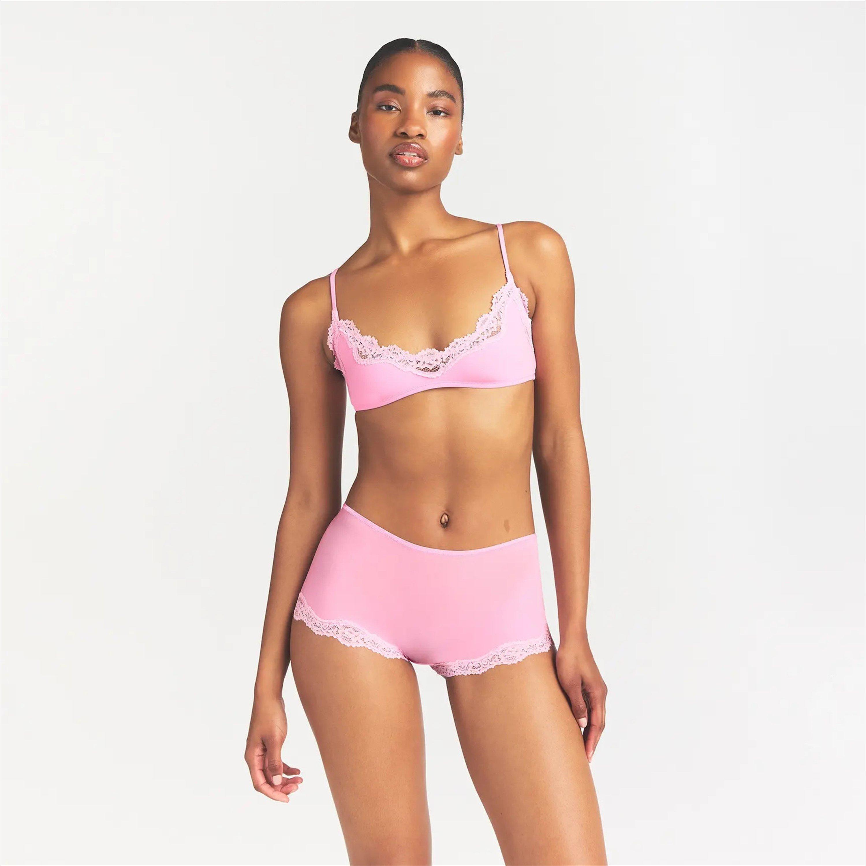 BUBBLEGUM TONAL - SKIMS - Women's Boyshort Bodysuit - 2