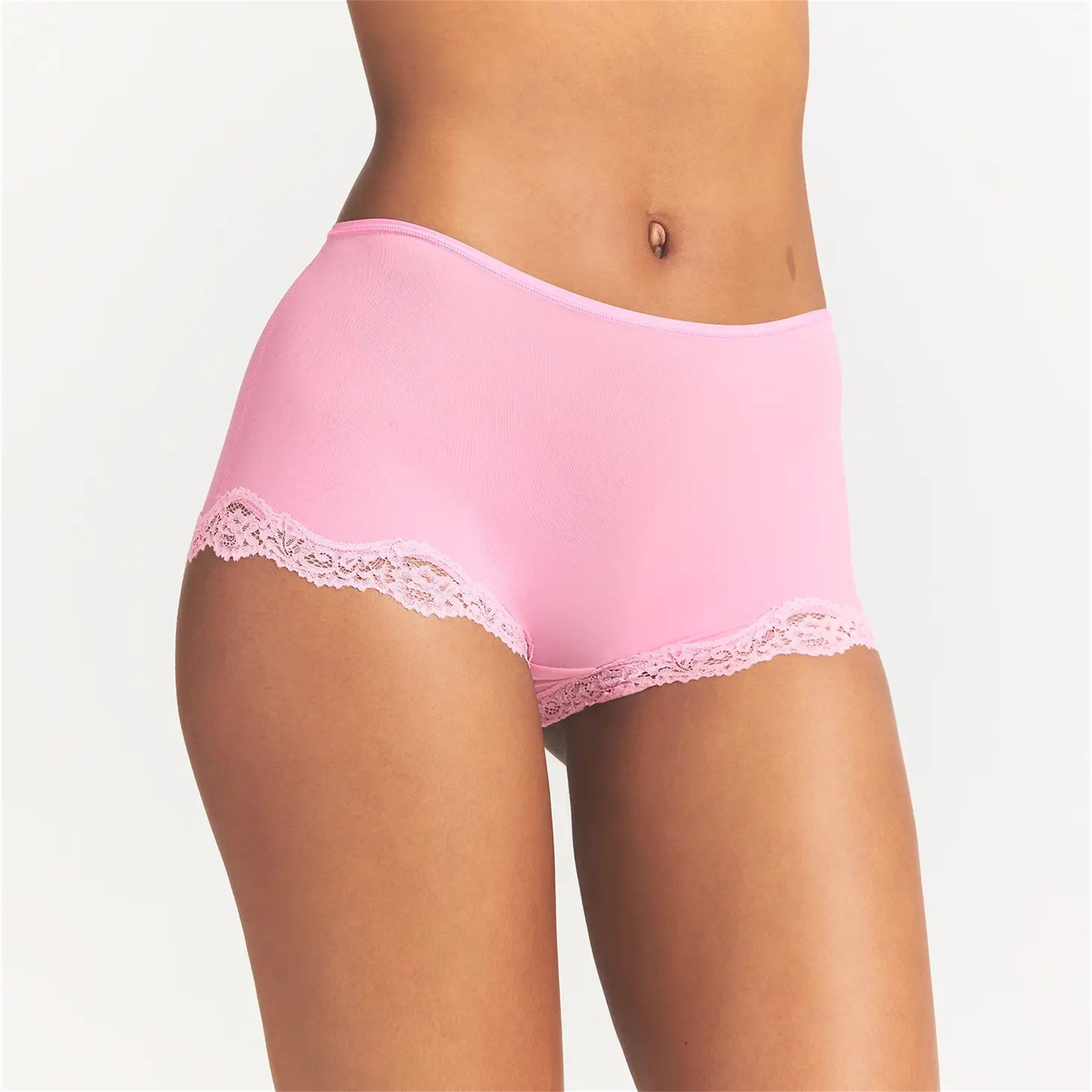 BUBBLEGUM TONAL - SKIMS - Women's Boyshort Bodysuit - 3