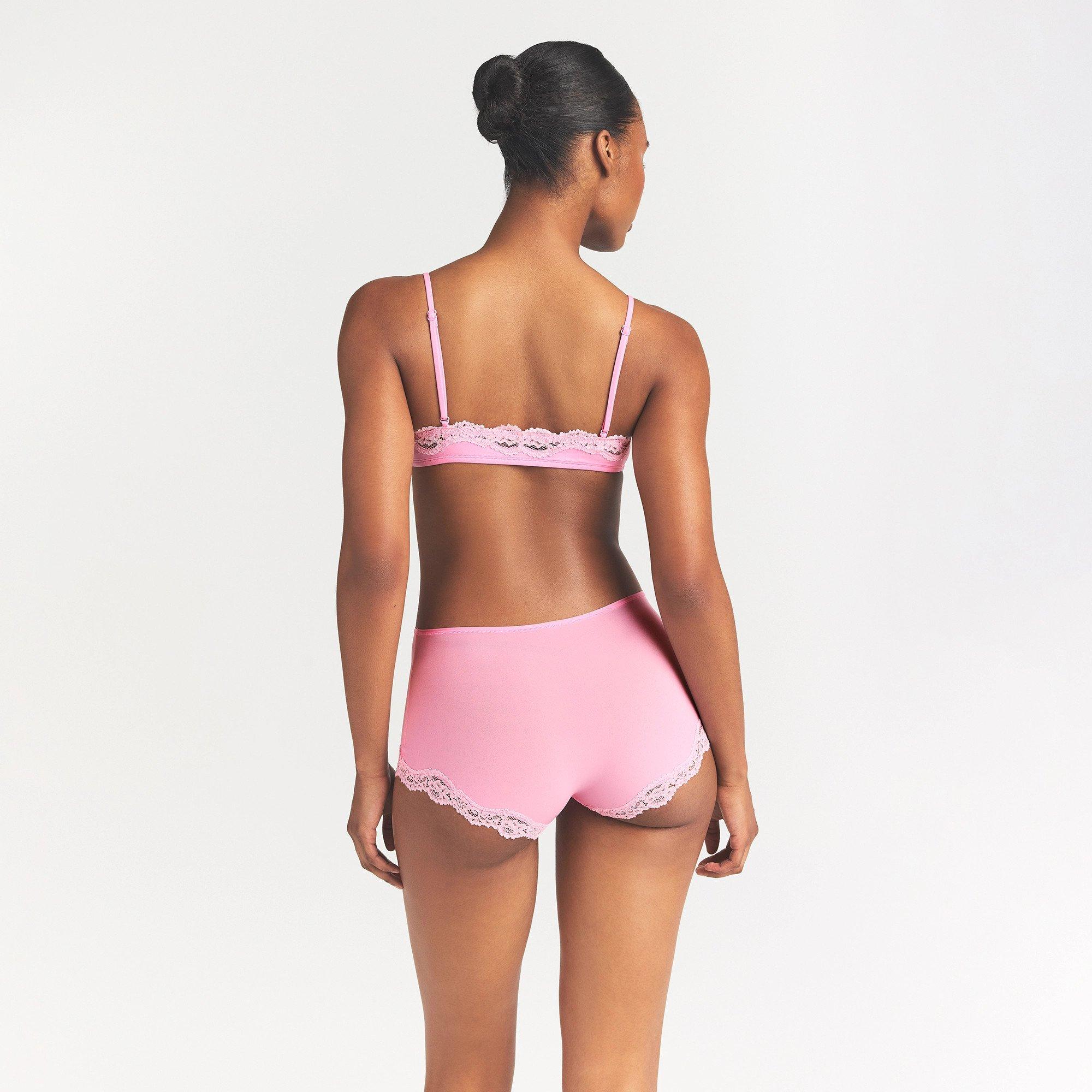 BUBBLEGUM TONAL - SKIMS - Women's Boyshort Bodysuit - 4