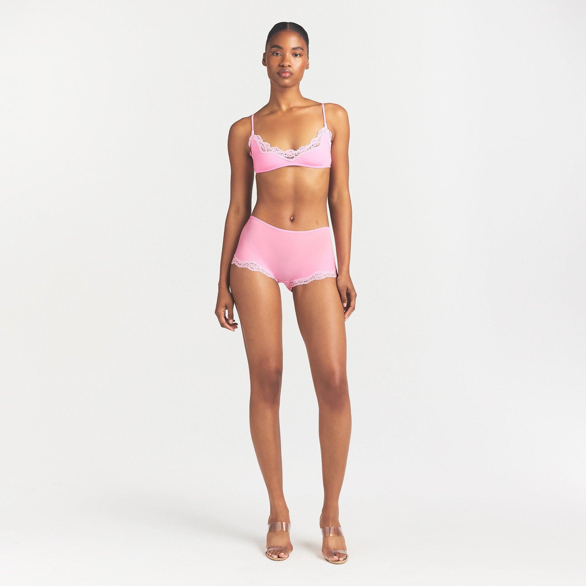 BUBBLEGUM TONAL - SKIMS - Women's Boyshort Bodysuit - 6