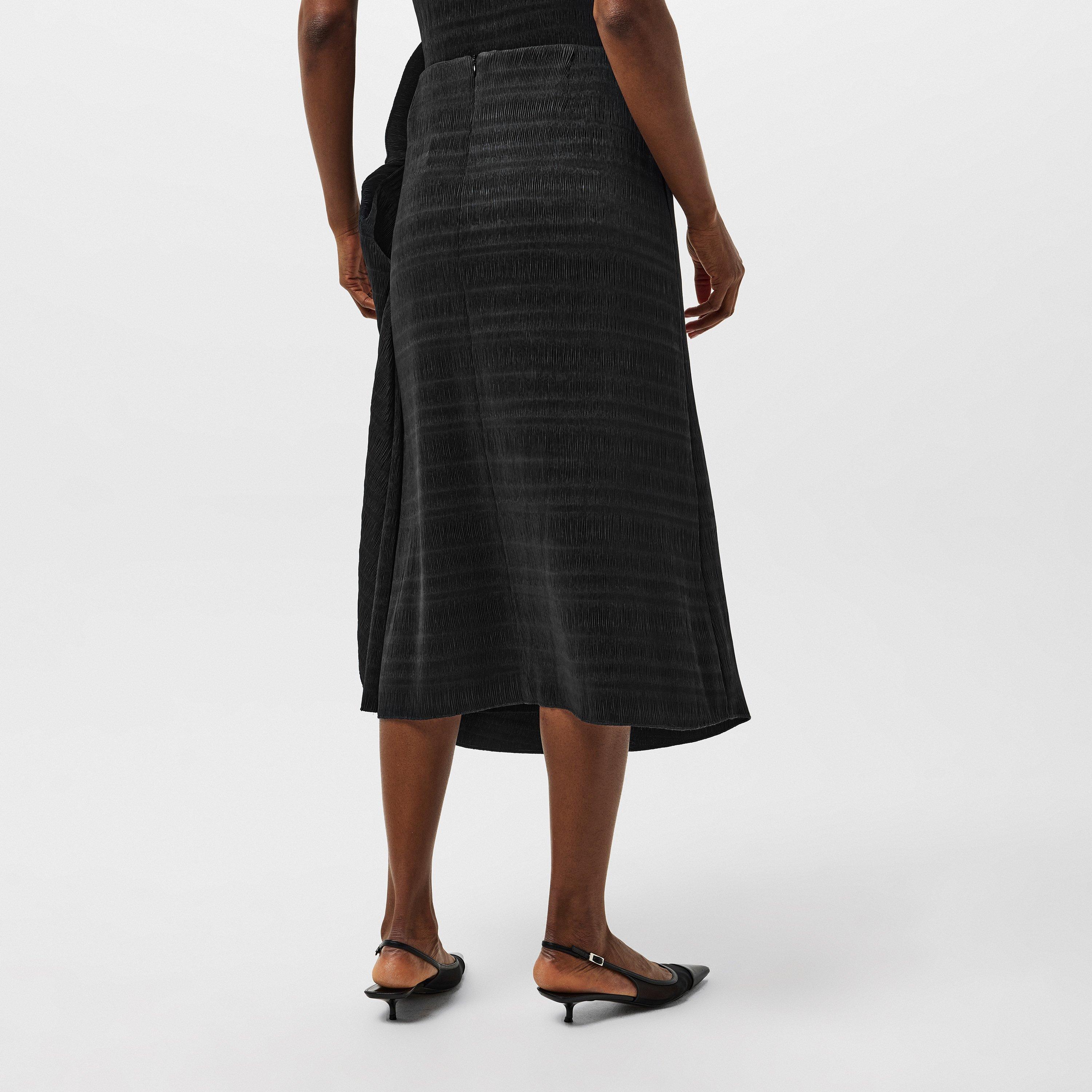 Black - Magda Butrym - Women's Midi Skirt - 4