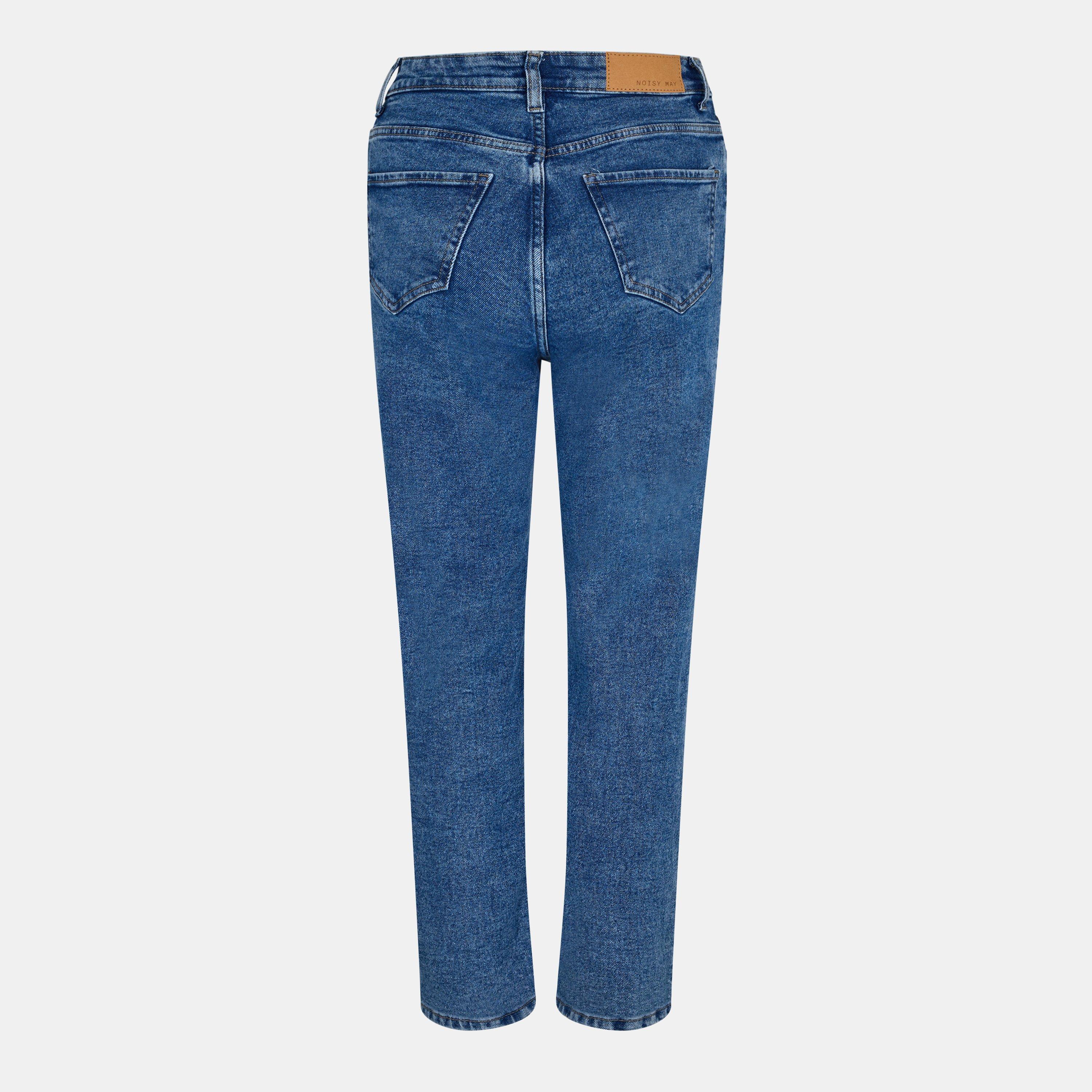 Md Blue Denim - Noisy May - HW Mom Jean Ld99 - 2