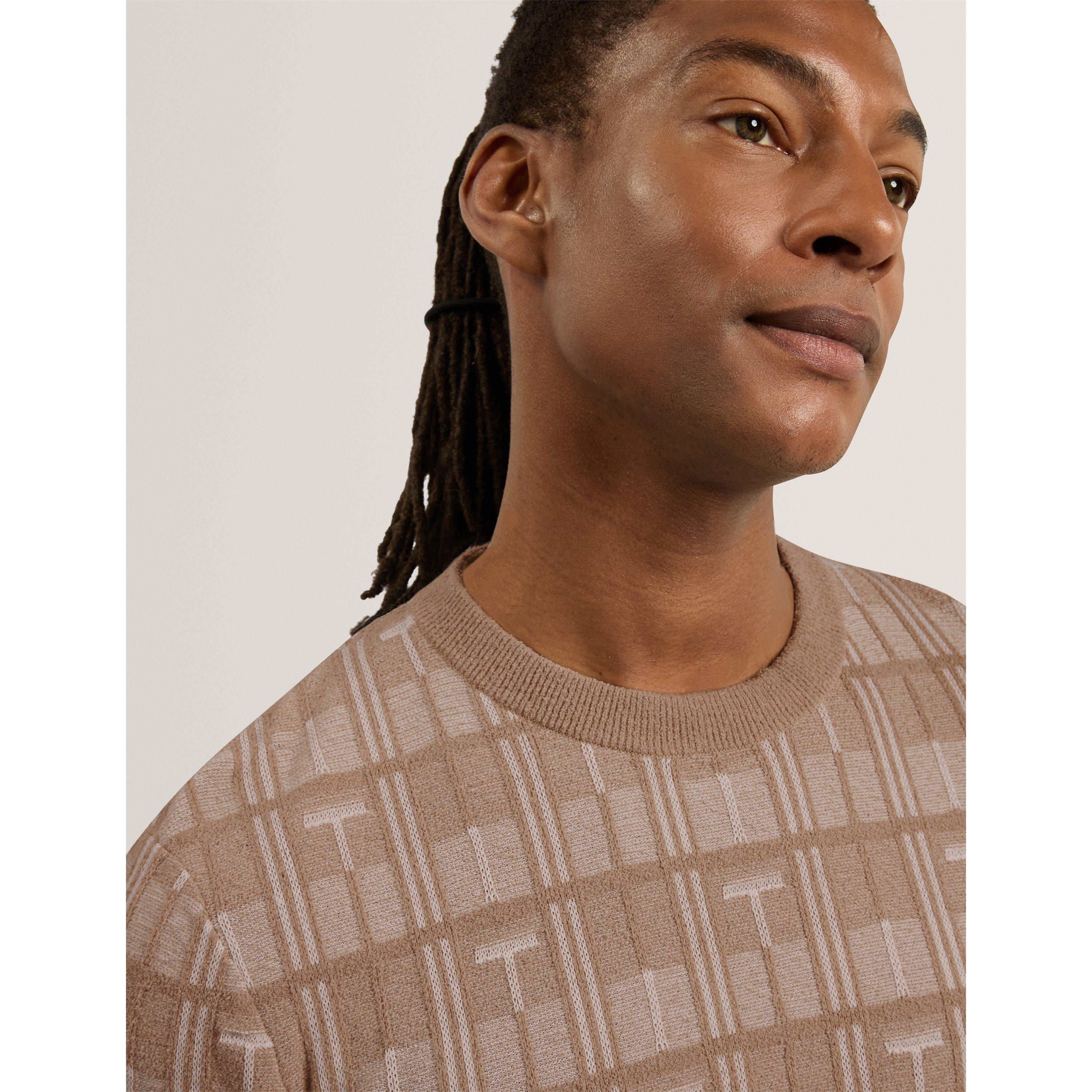 Color topo - Ted Baker - Ted SS Jacquard Tee Sn64 - 5