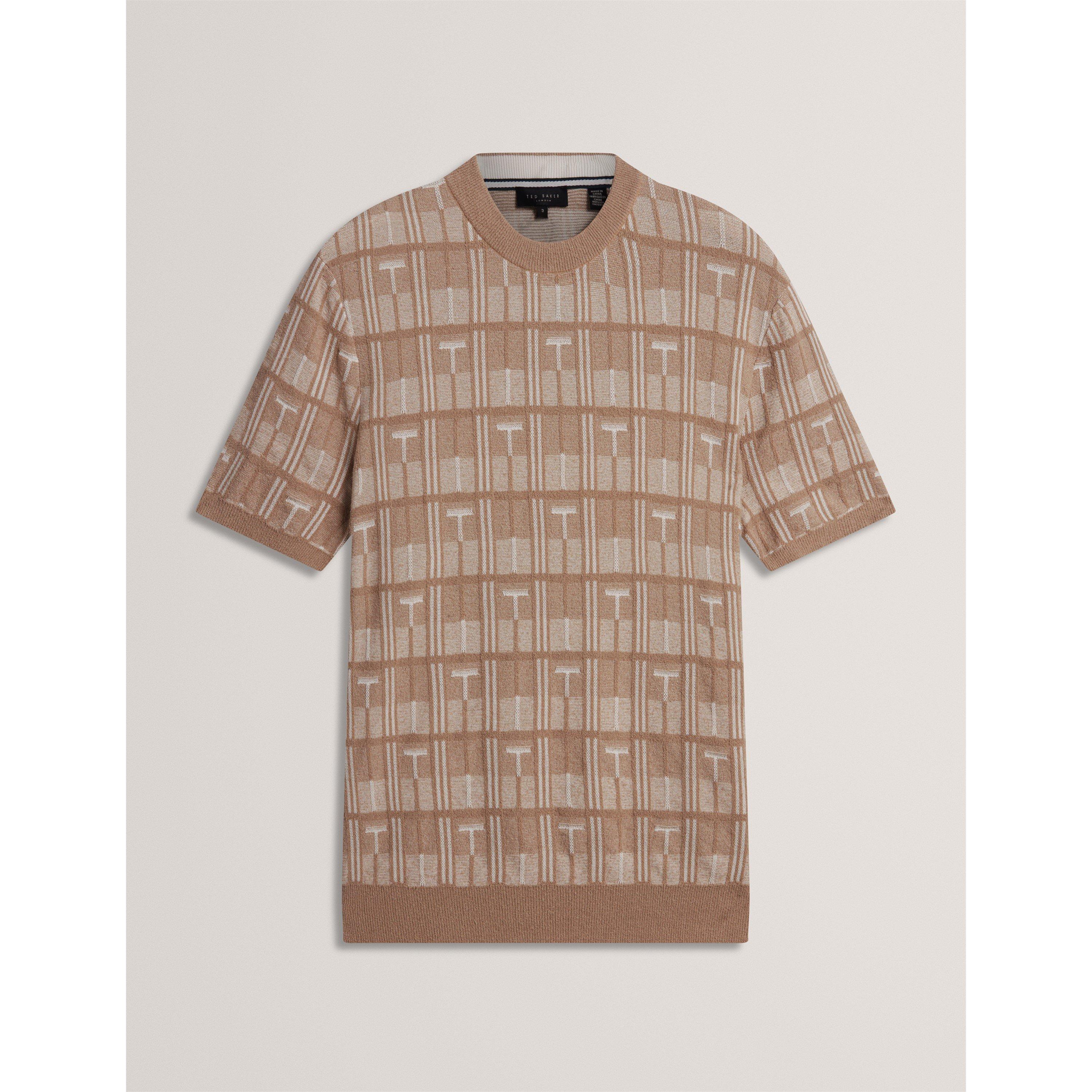 Color topo - Ted Baker - Ted SS Jacquard Tee Sn64 - 7