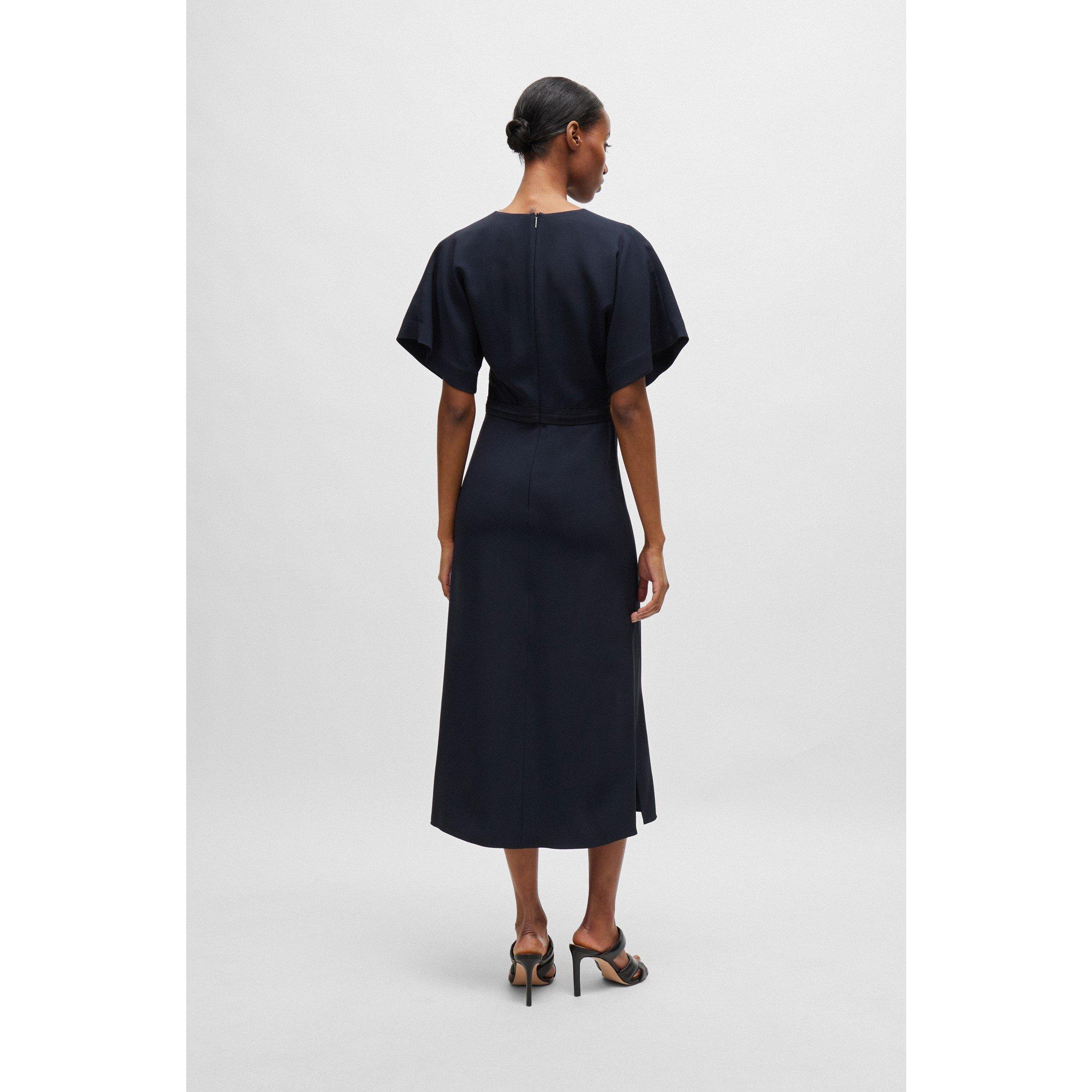 Dark Blue - Boss - Women's Dawinga Swing Design Dress - 2