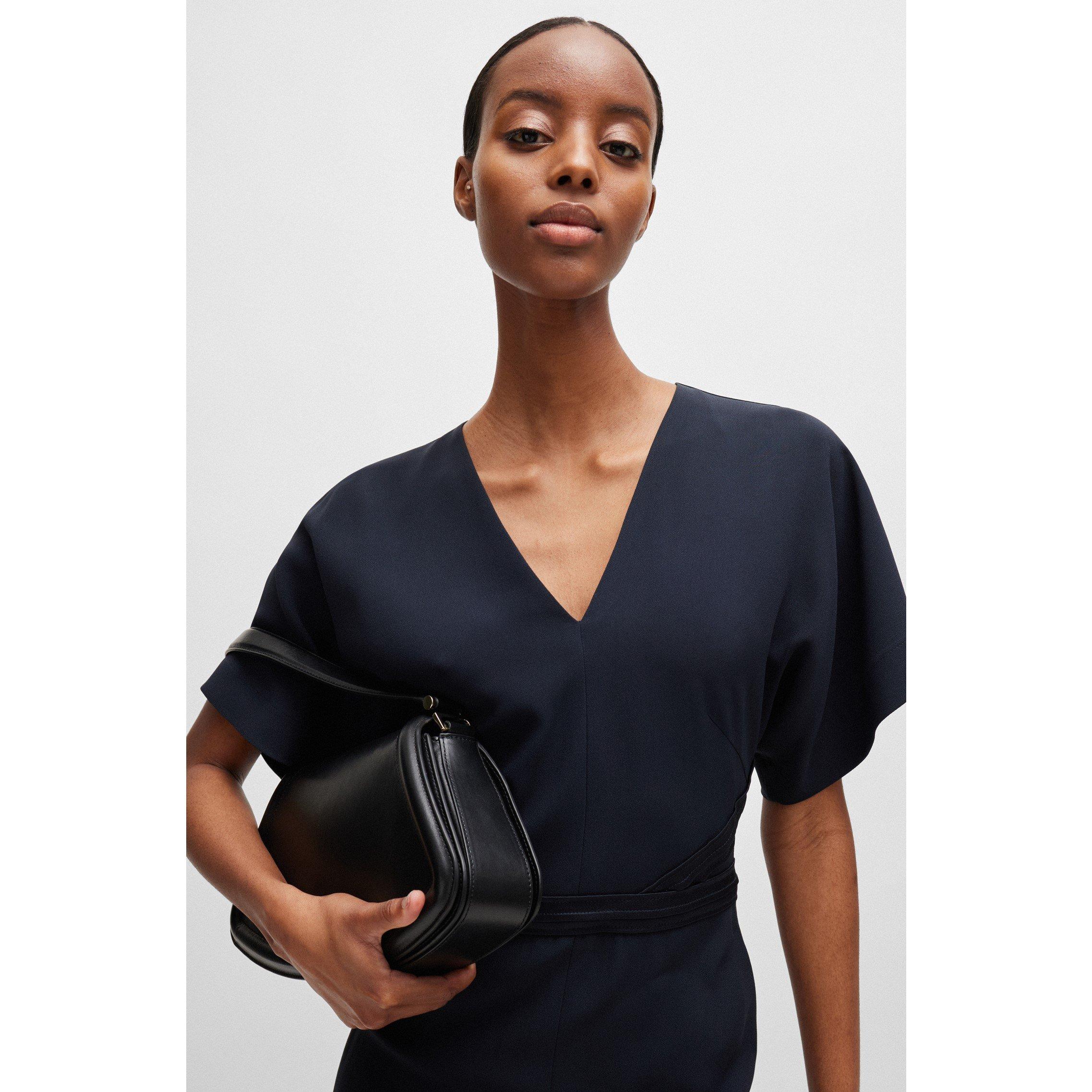 Dark Blue - Boss - Women's Dawinga Swing Design Dress - 5