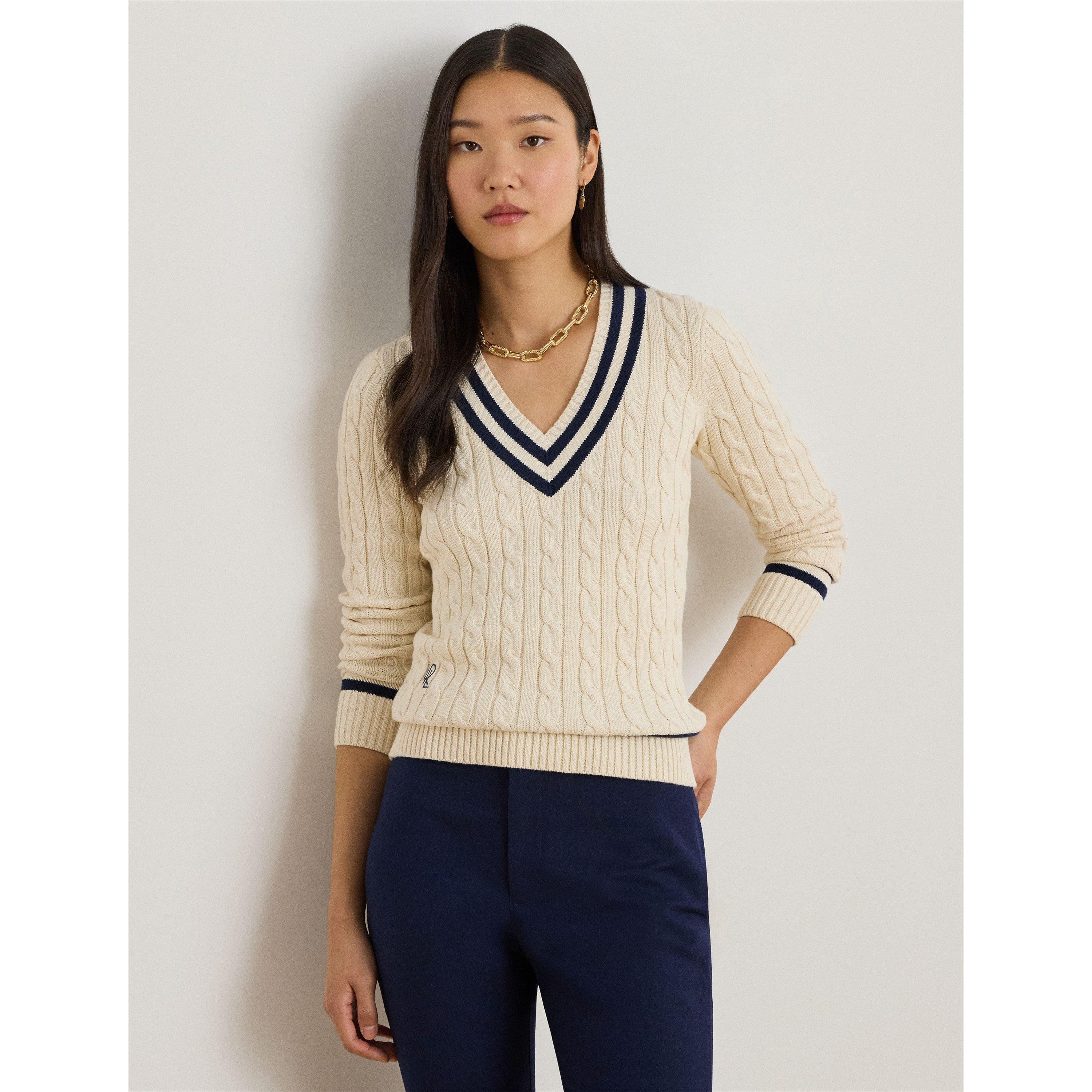 MASC NAVY - Lauren by Ralph Lauren - Women's Crew Neck Jumper - 3