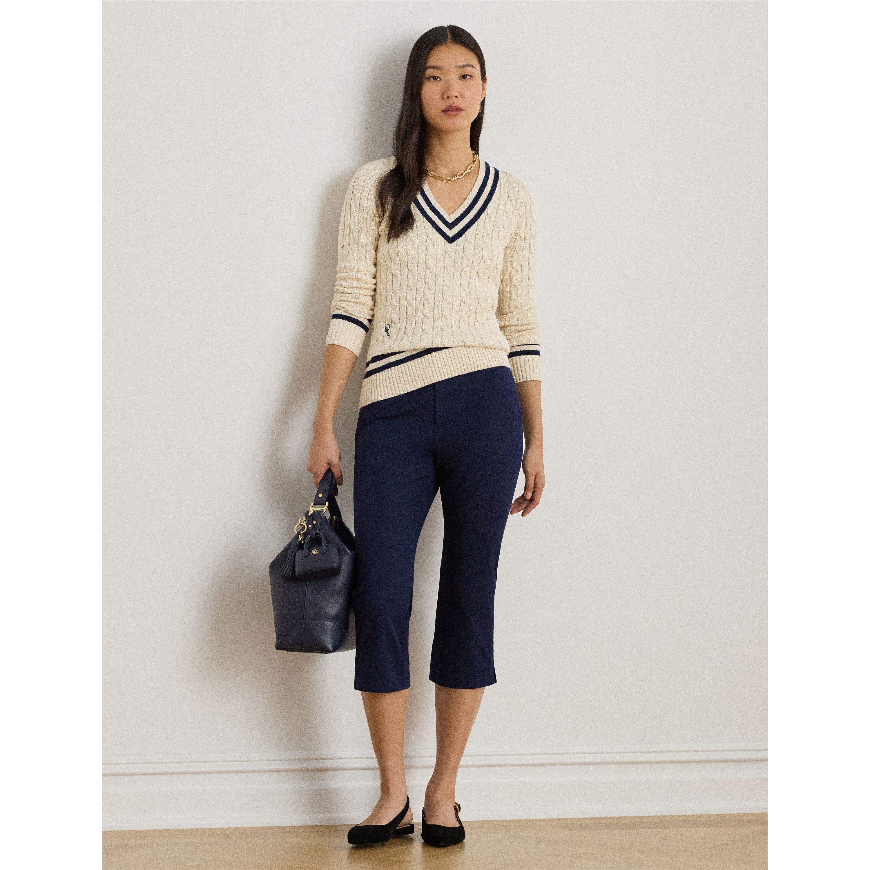 MASC NAVY - Lauren by Ralph Lauren - Women's Crew Neck Jumper - 6