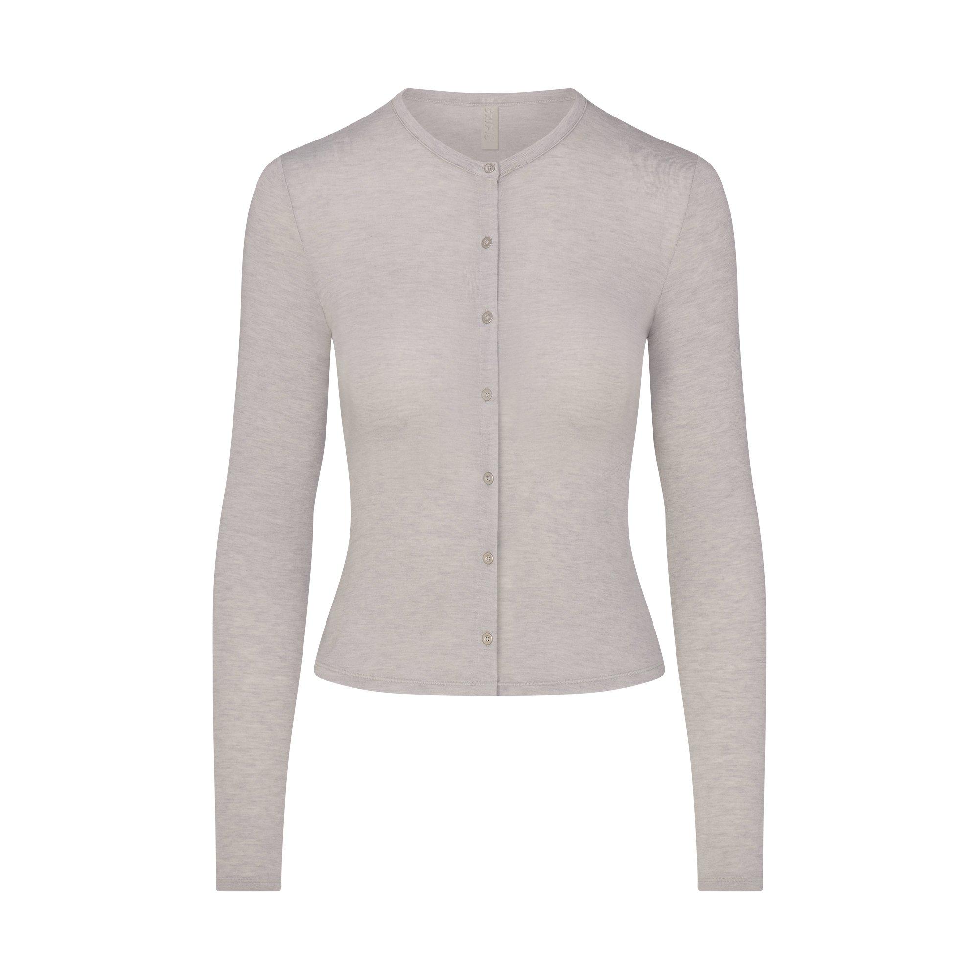 HEATHER GREY - SKIMS - SKIMS CARDIGAN Ld63 - 1