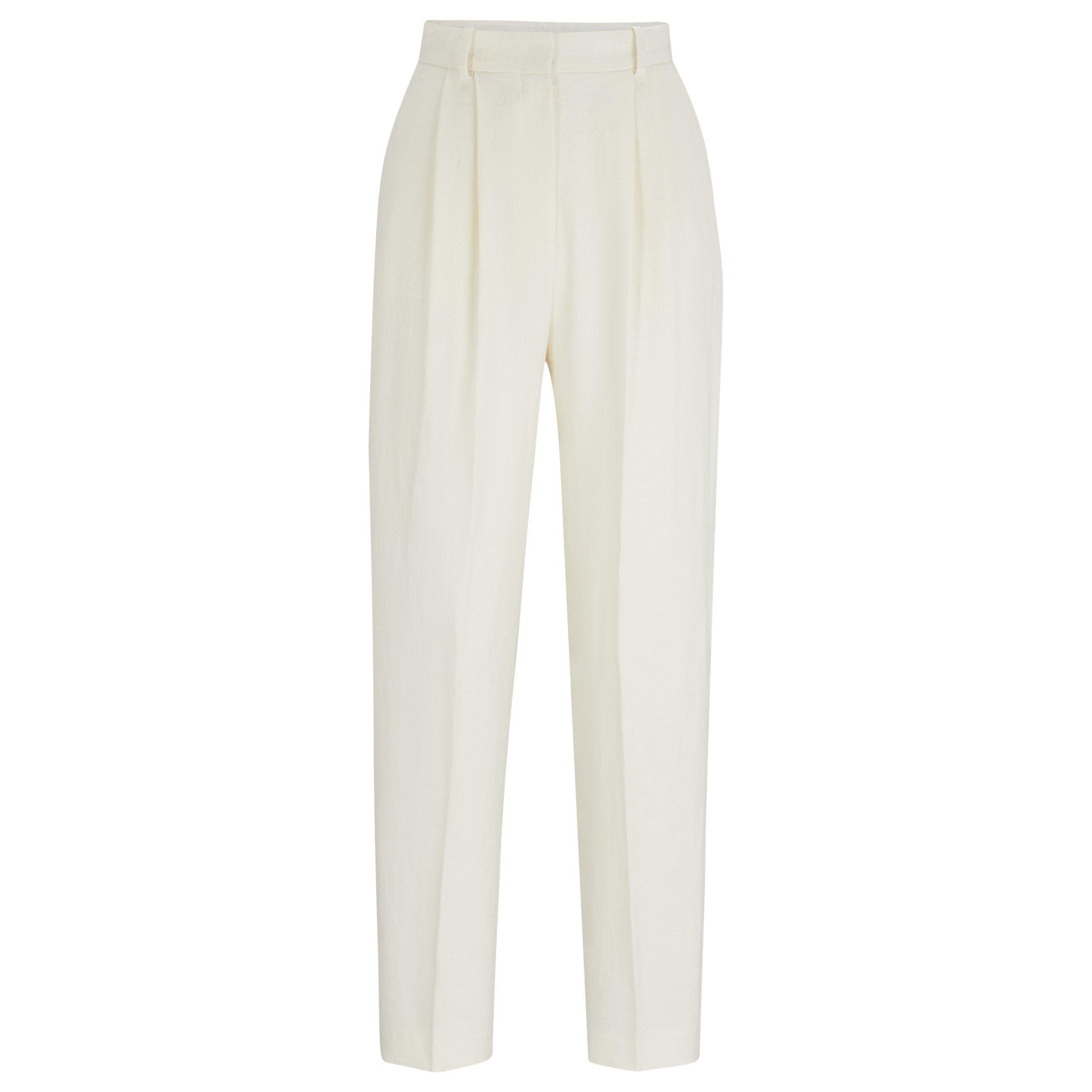 Open White - Boss - Women's Tefike Cuffed Trousers - 5