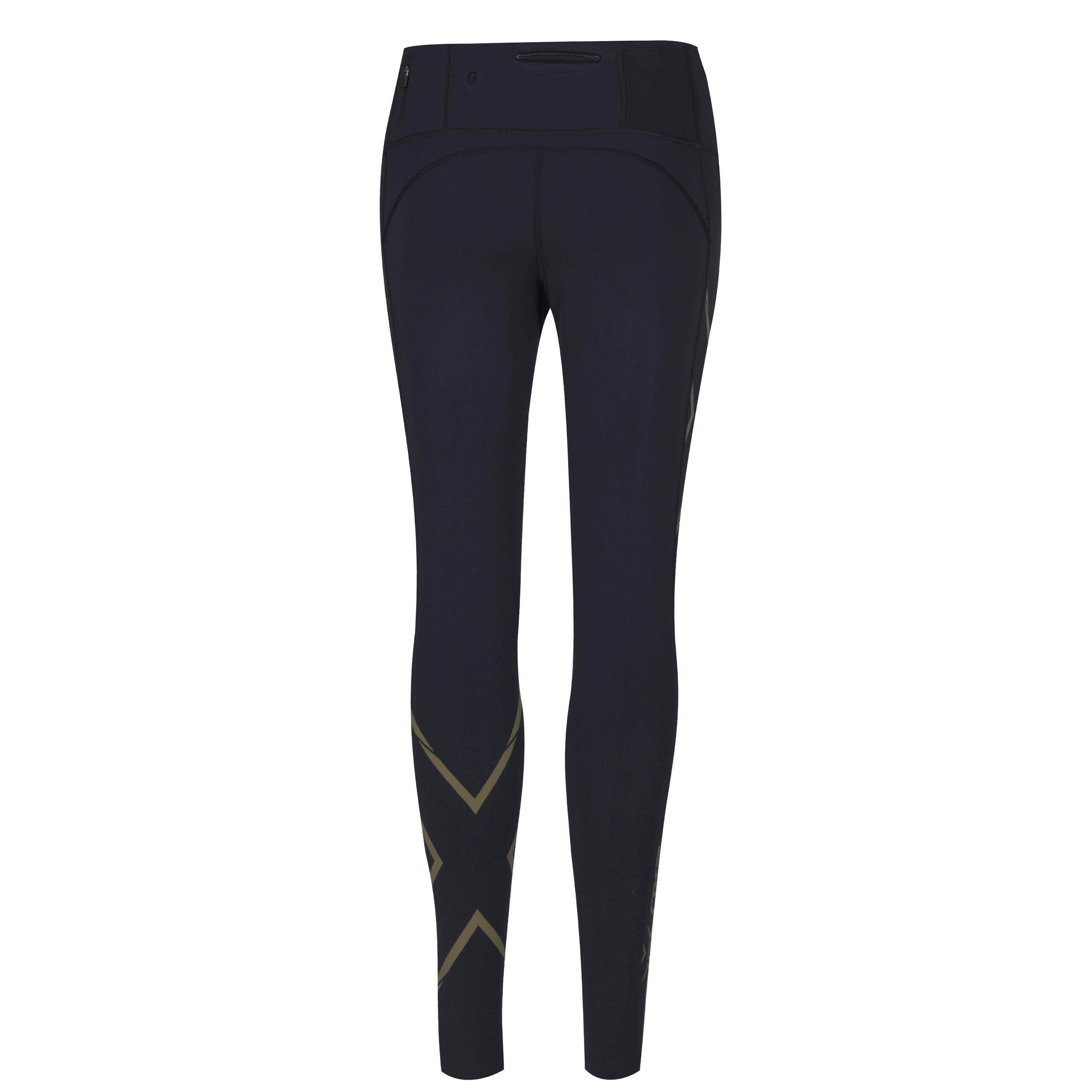 Black/Grf - 2XU - Light Speed Mid-Rise CompTight - 5