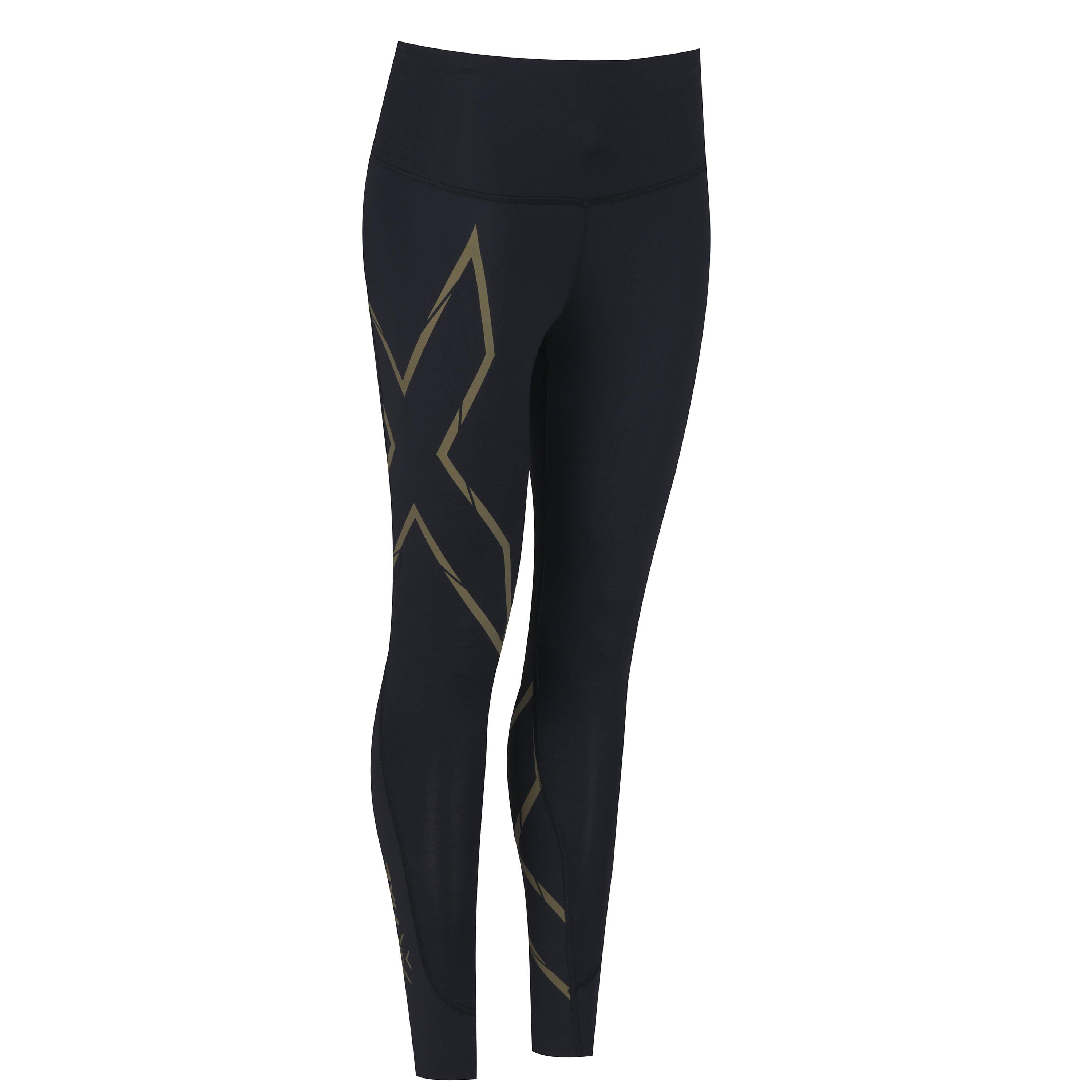 Black/Grf - 2XU - Light Speed Mid-Rise CompTight - 6