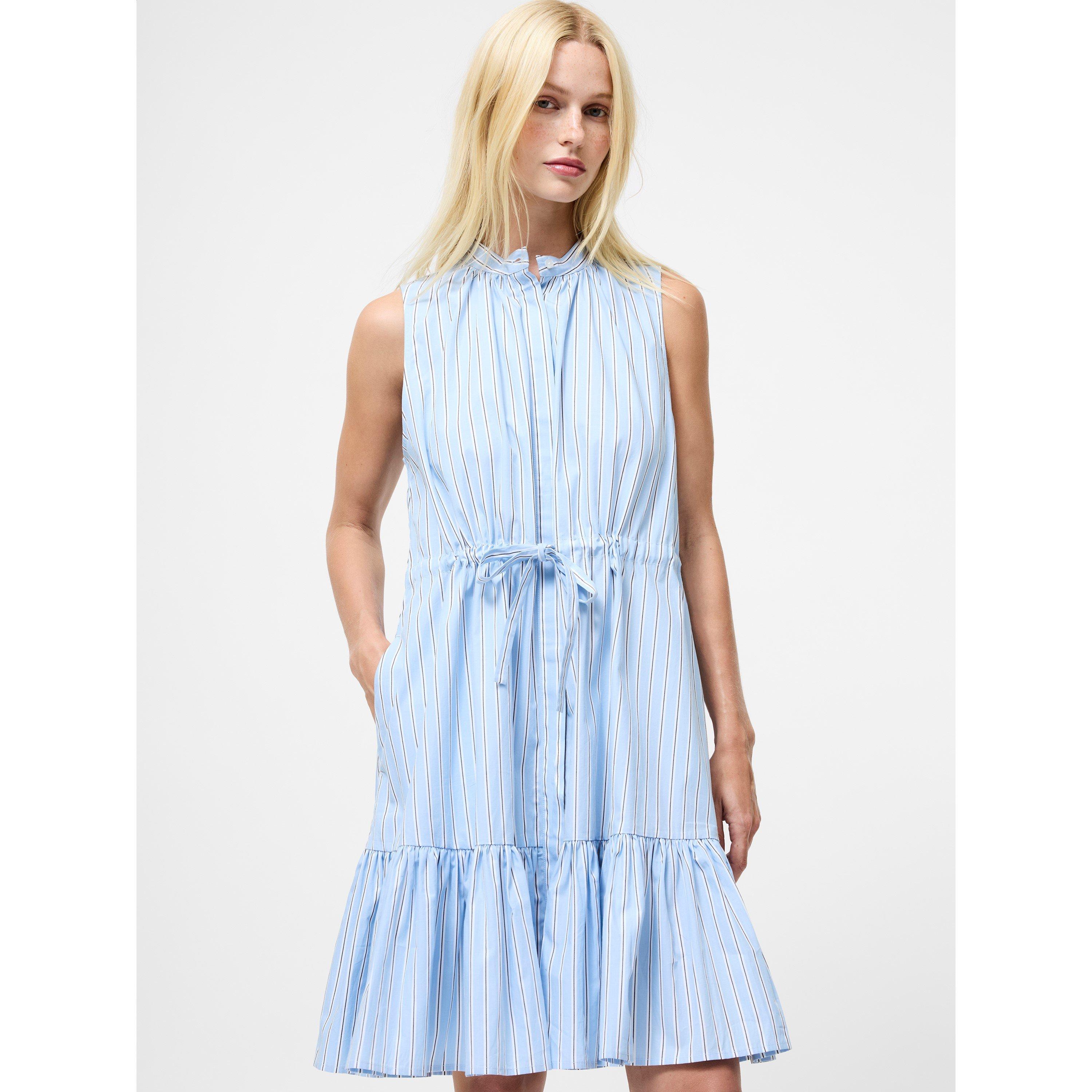 Blue - French Connection - Women's Era Shirt Mini Dress - 2