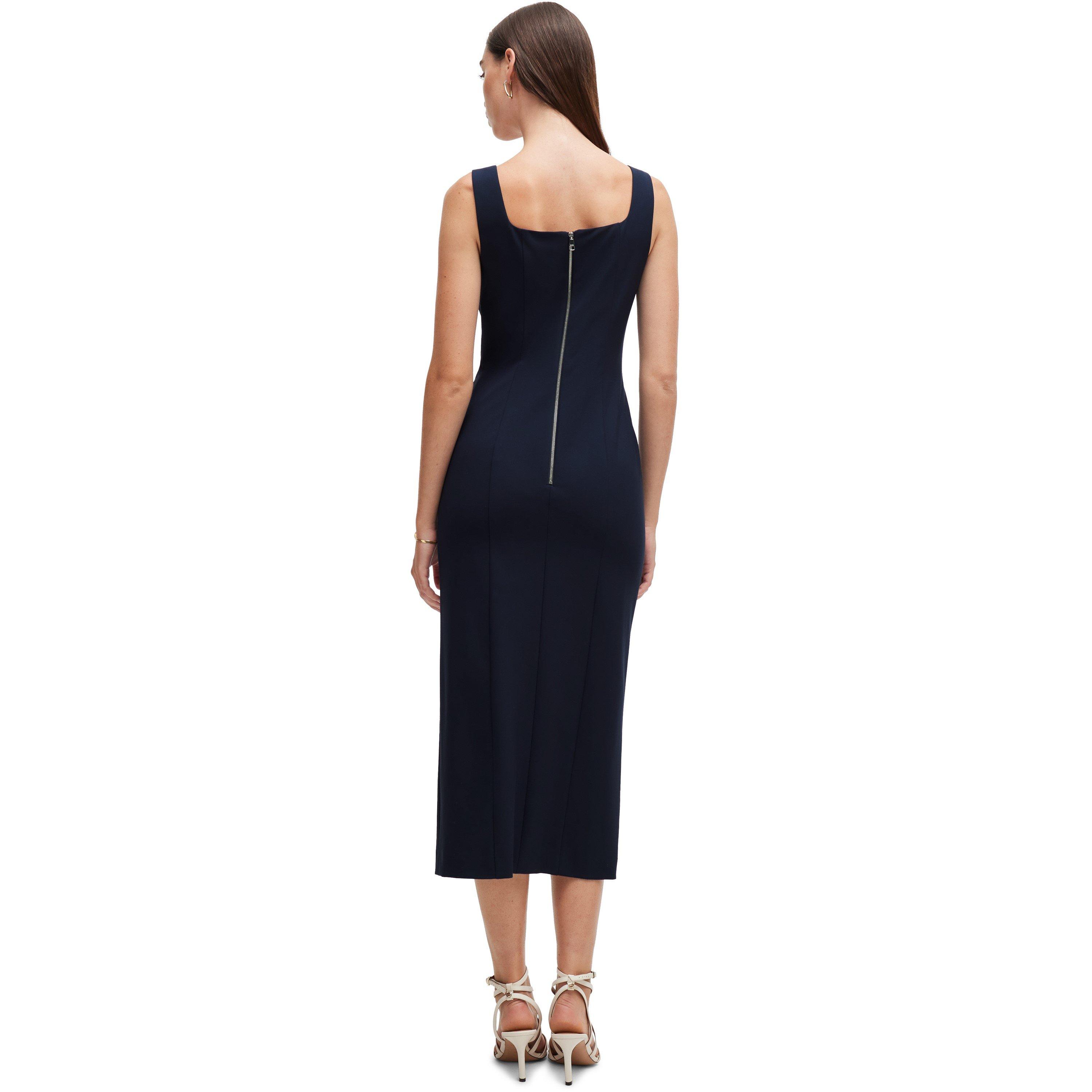 Dark Blue - Boss - Women's Dineza Bus Bodycon Design Dress - 2