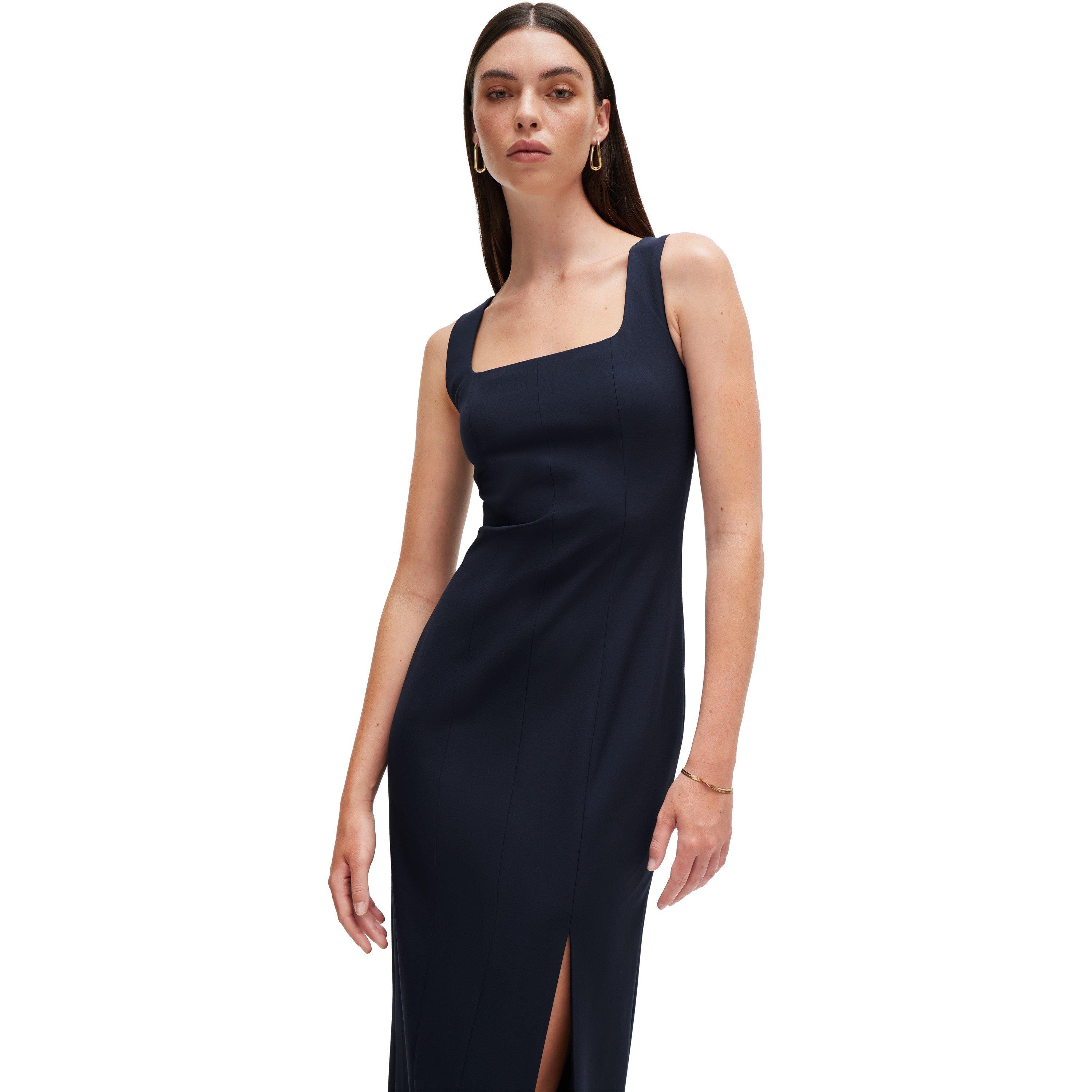Dark Blue - Boss - Women's Dineza Bus Bodycon Design Dress - 5
