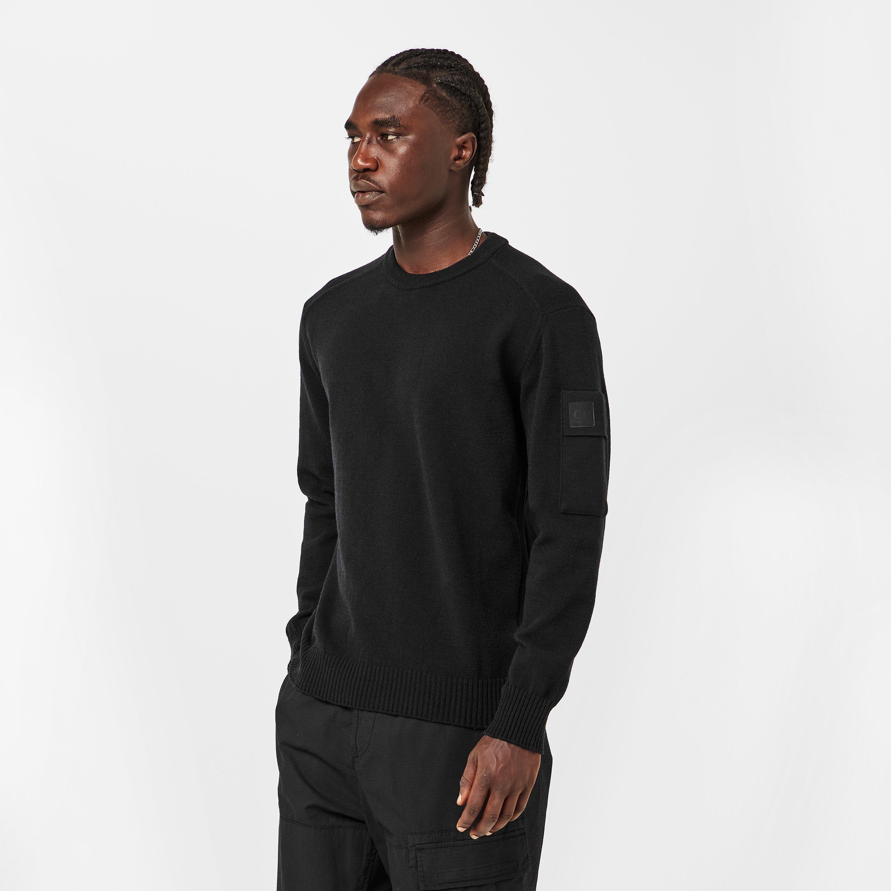 Black 999 - CP Company Metropolis - Men's Crew Knitted Top - 3