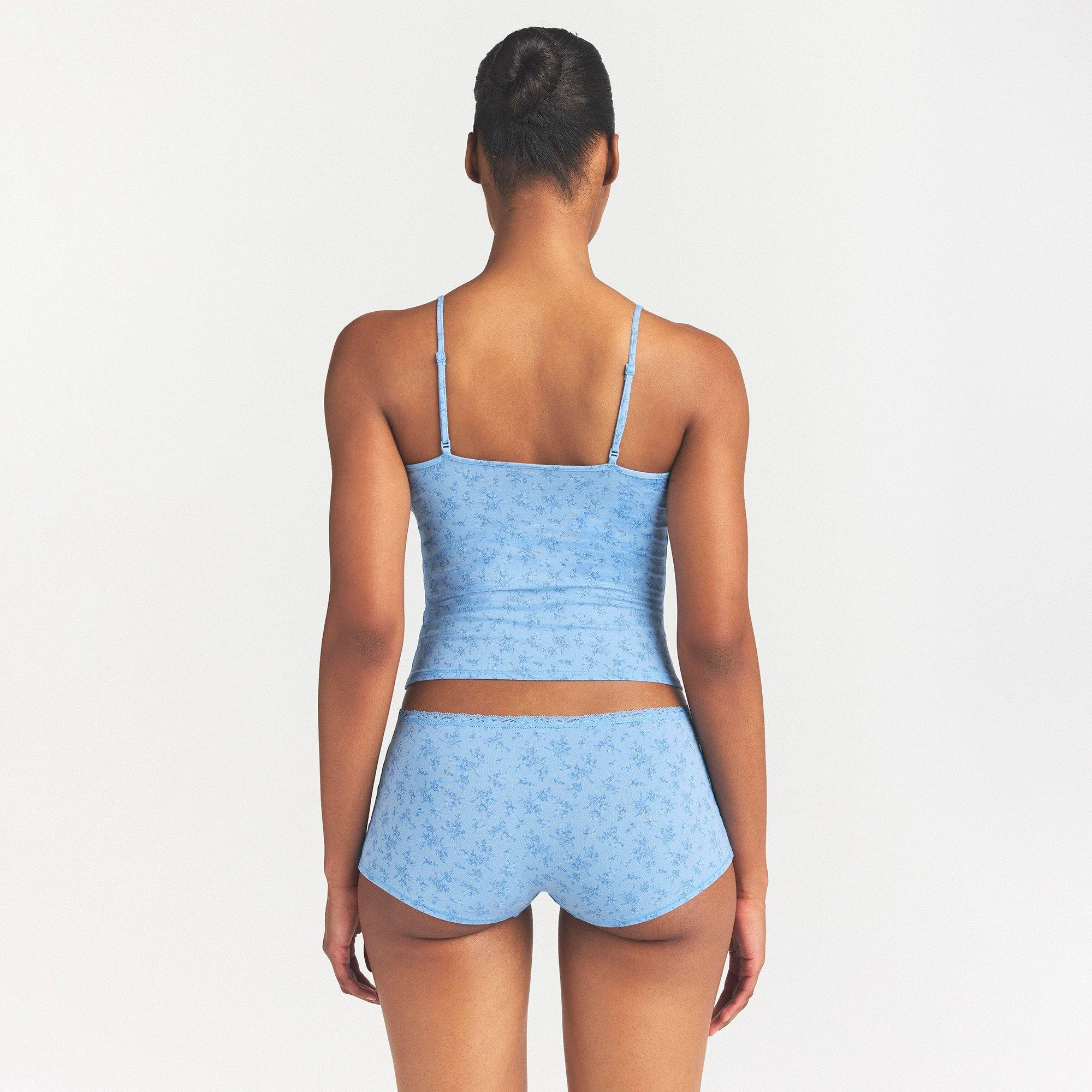 SURF FLORAL - SKIMS - Women's Cami Boysh Set Bodysuit - 4